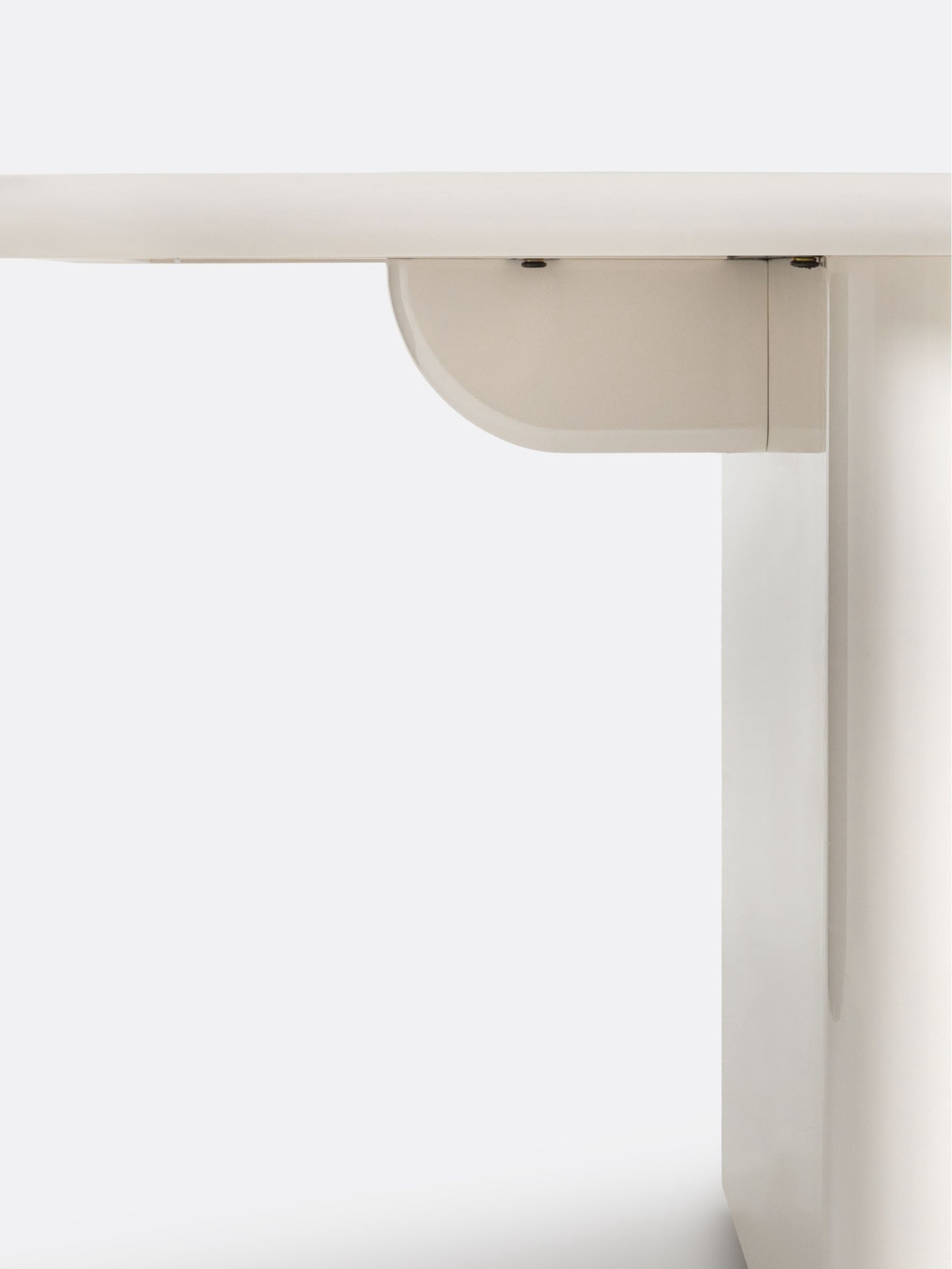 La Redoute Intérieurs Greige Marvela 8 Seater Dining Table - Image 4 of 5