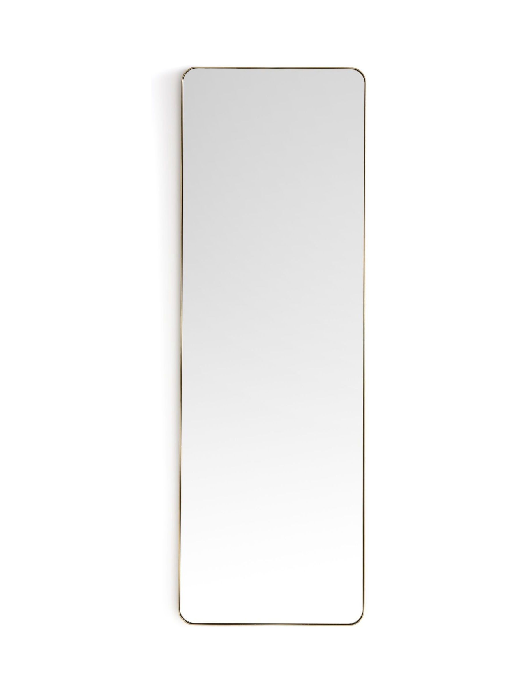 La Redoute Intérieurs Brass Iodus 50 X 150cm Rectangular Metal Mirror - Image 1 of 4