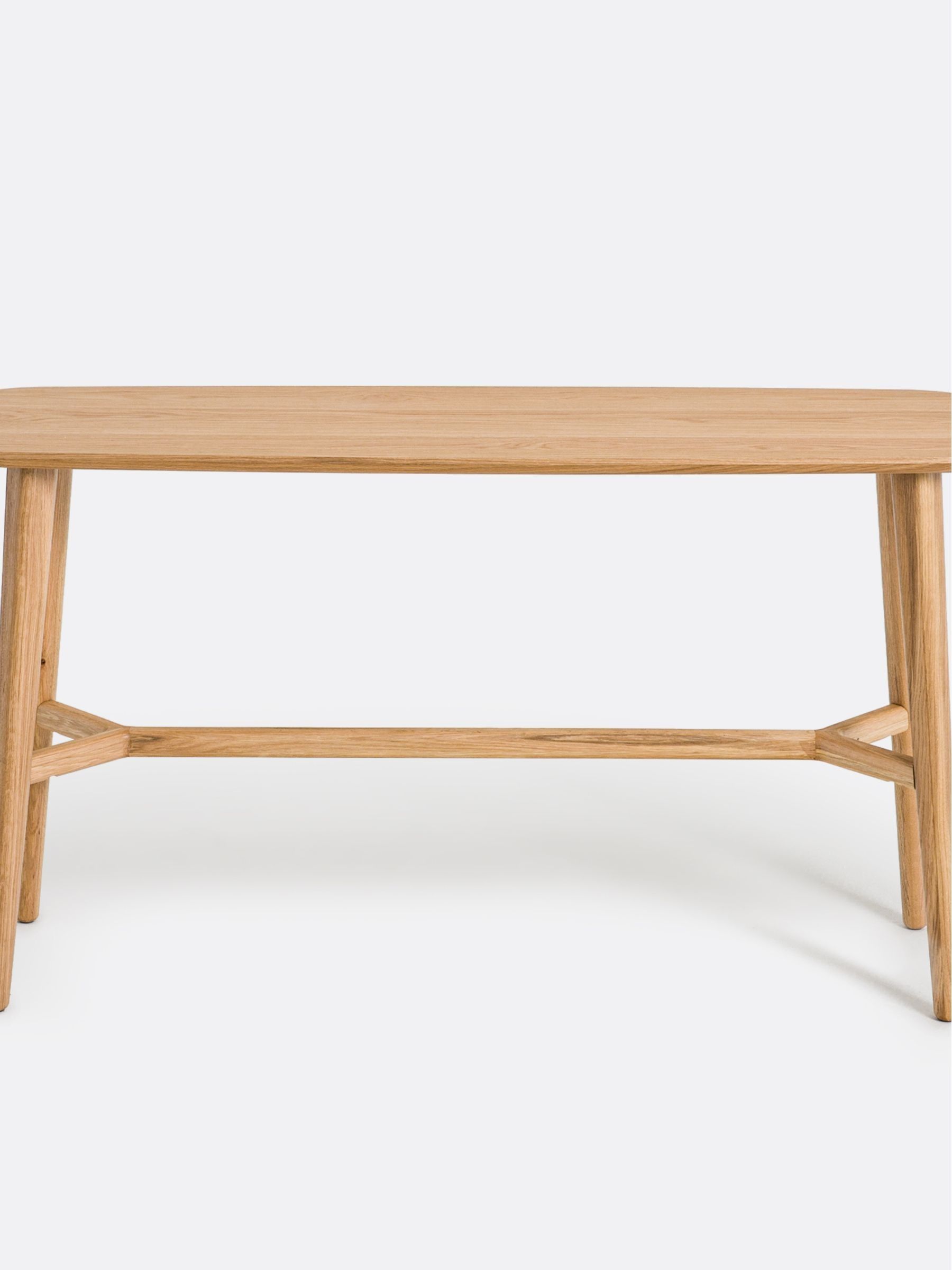 La Redoute Intérieurs Oak Yvan Oak Console Table - Image 2 of 6 La Redoute Intérieurs Oak Yvan Oak Console Table - Image 2 of 6
