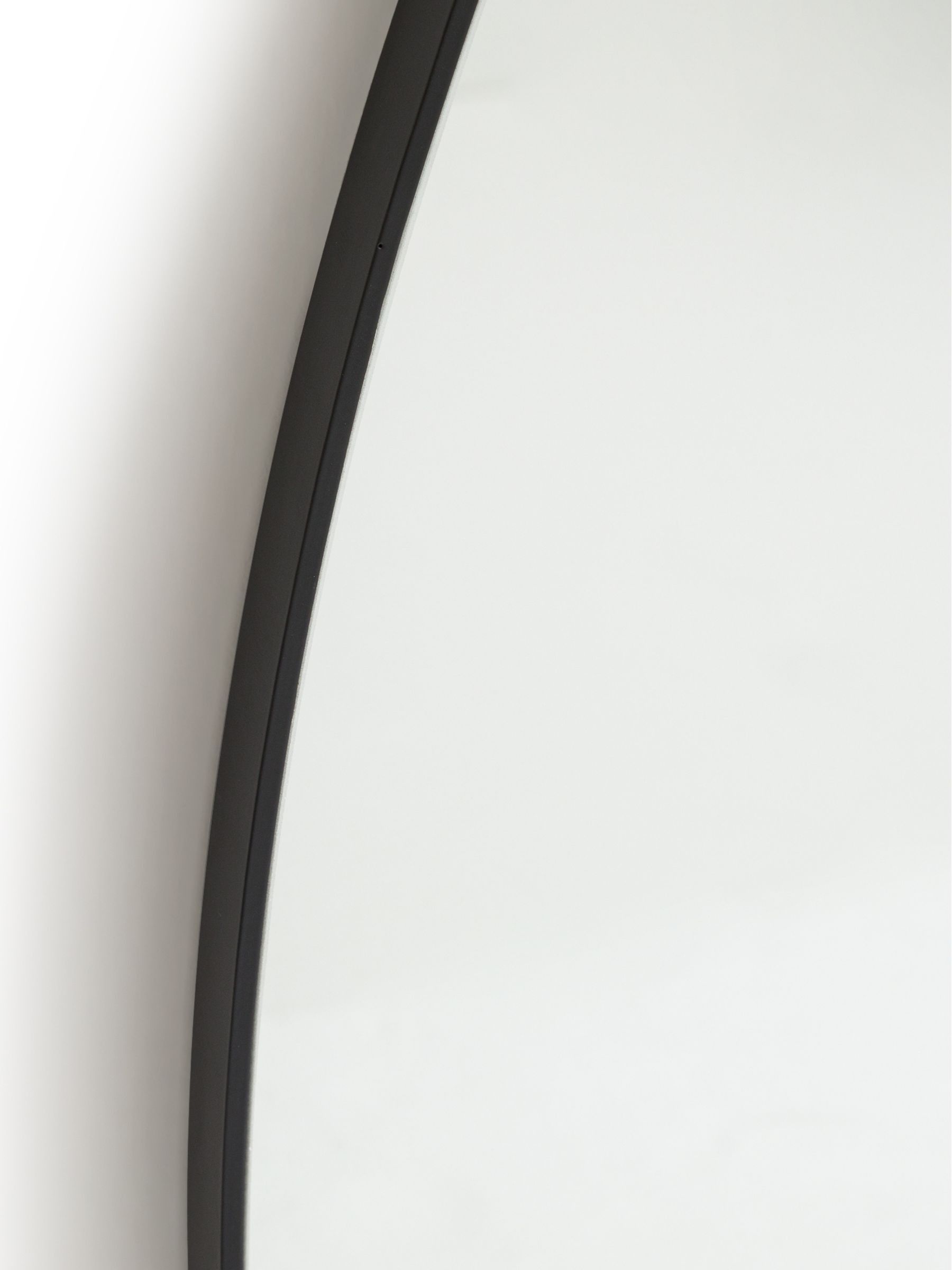 La Redoute Intérieurs Black Ornica 120 x 120cm Shaped Mirror - Image 3 of 4