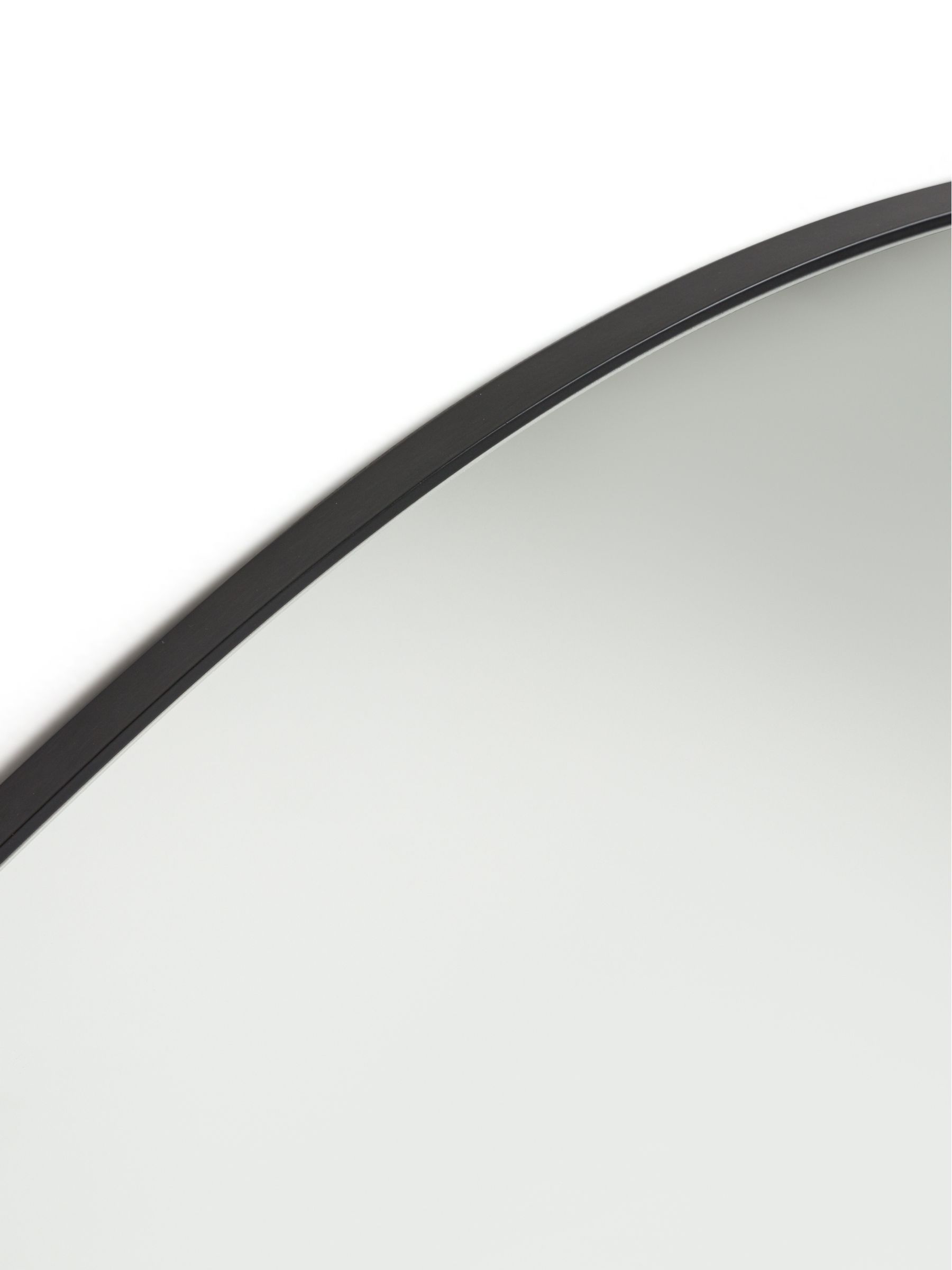 La Redoute Intérieurs Black Ornica 120 x 120cm Shaped Mirror - Image 4 of 4 La Redoute Intérieurs Black Ornica 120 x 120cm Shaped Mirror - Image 4 of 4