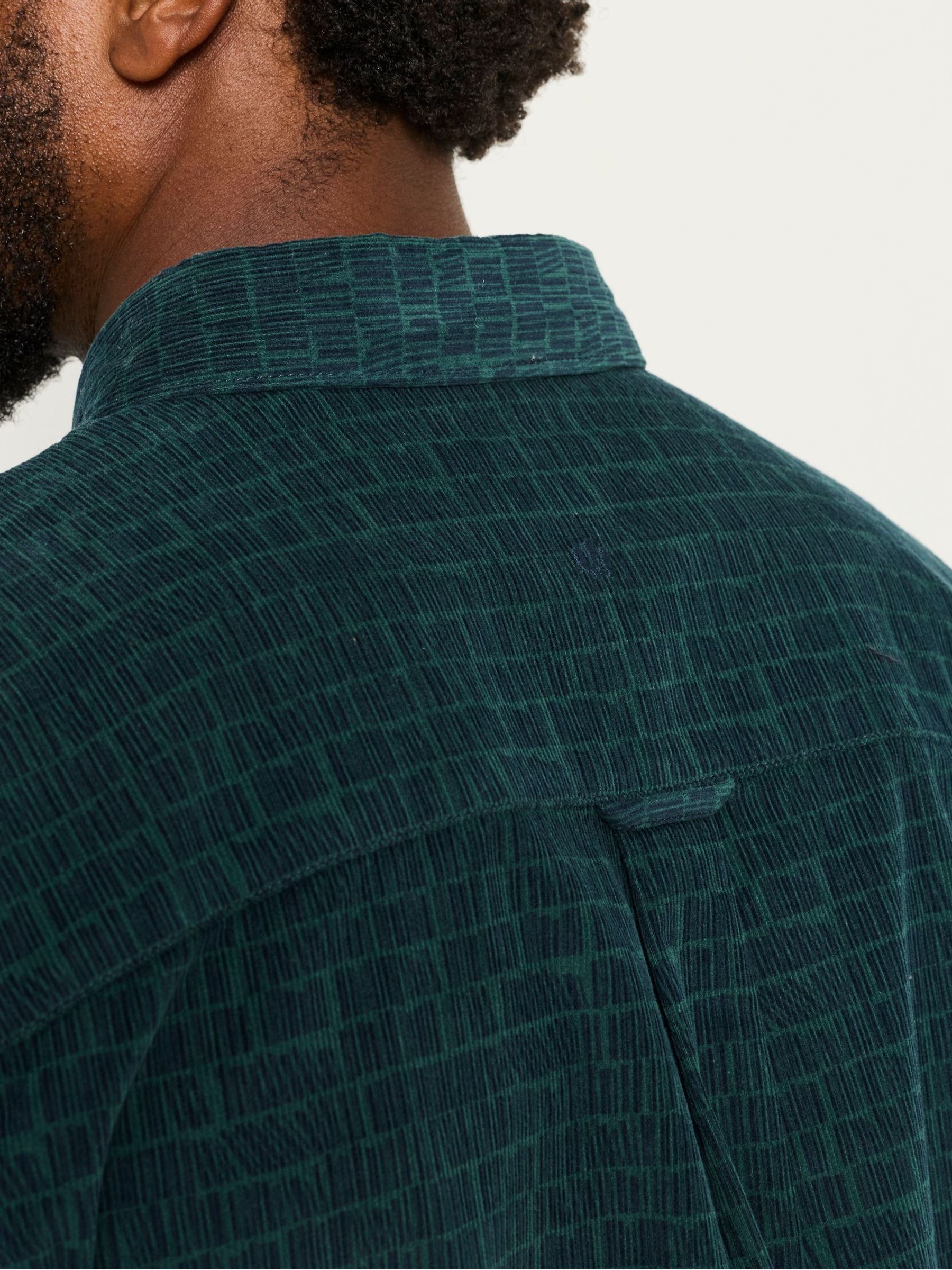 Teal Long Sleeve Cord Shirt - Image 3 of 6