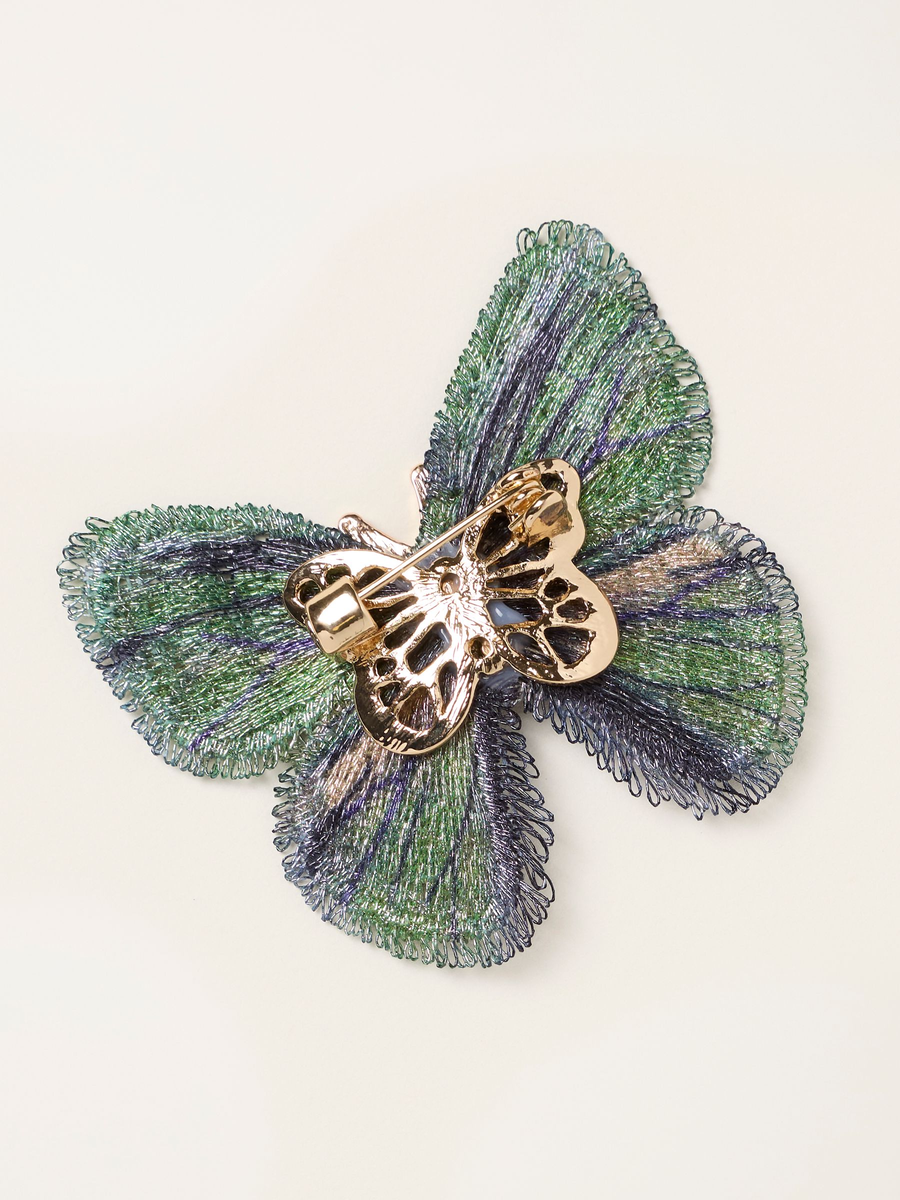 Green Butterfly Brooch - Image 2 of 2