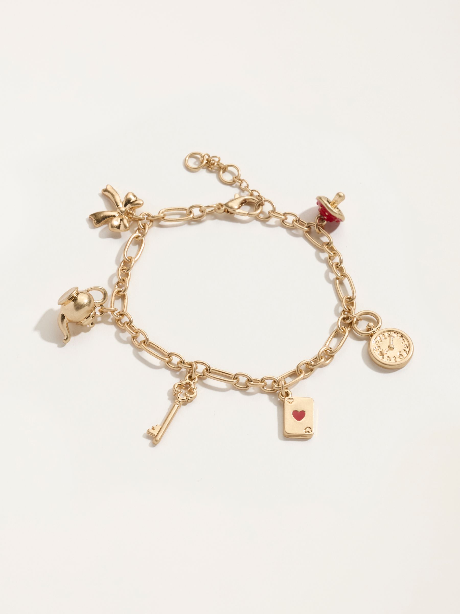 V&A | FatFace Gold Tone Charm Bracelet - Image 1 of 3 V&A | FatFace Gold Tone Charm Bracelet - Image 1 of 3