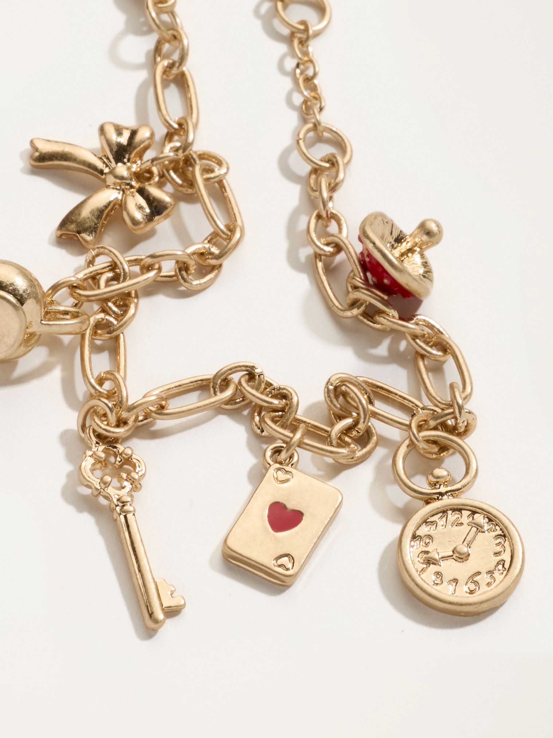 V&A | FatFace Gold Tone Charm Bracelet - Image 2 of 3 V&A | FatFace Gold Tone Charm Bracelet - Image 2 of 3