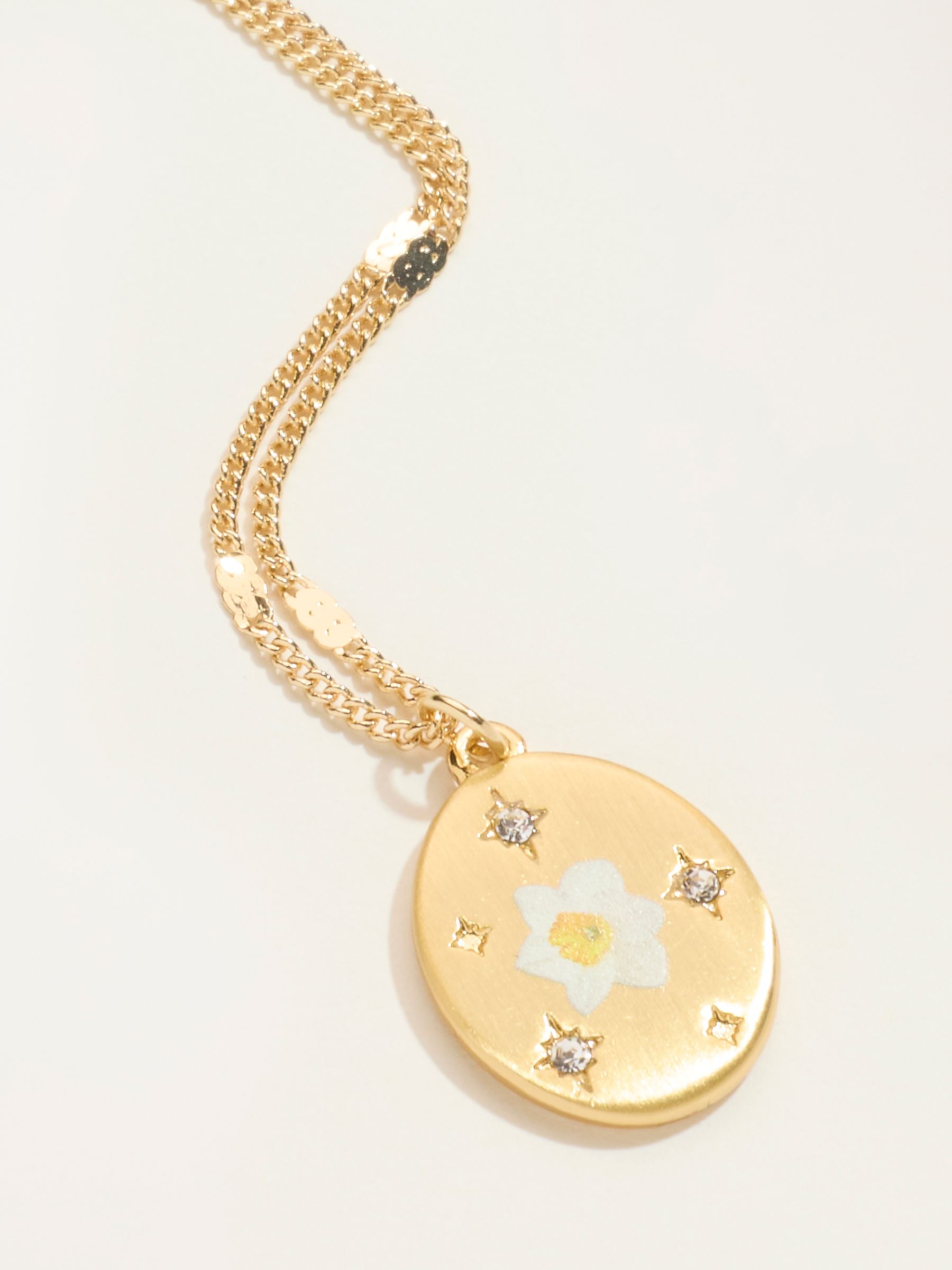 December Birth Flower Necklace - Image 2 of 2