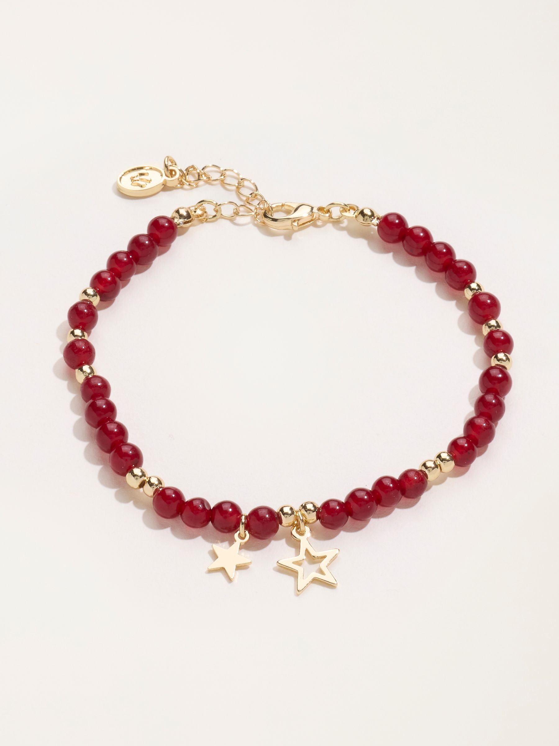 January Birth Stone Bracelet - Image 1 of 2 January Birth Stone Bracelet - Image 1 of 2