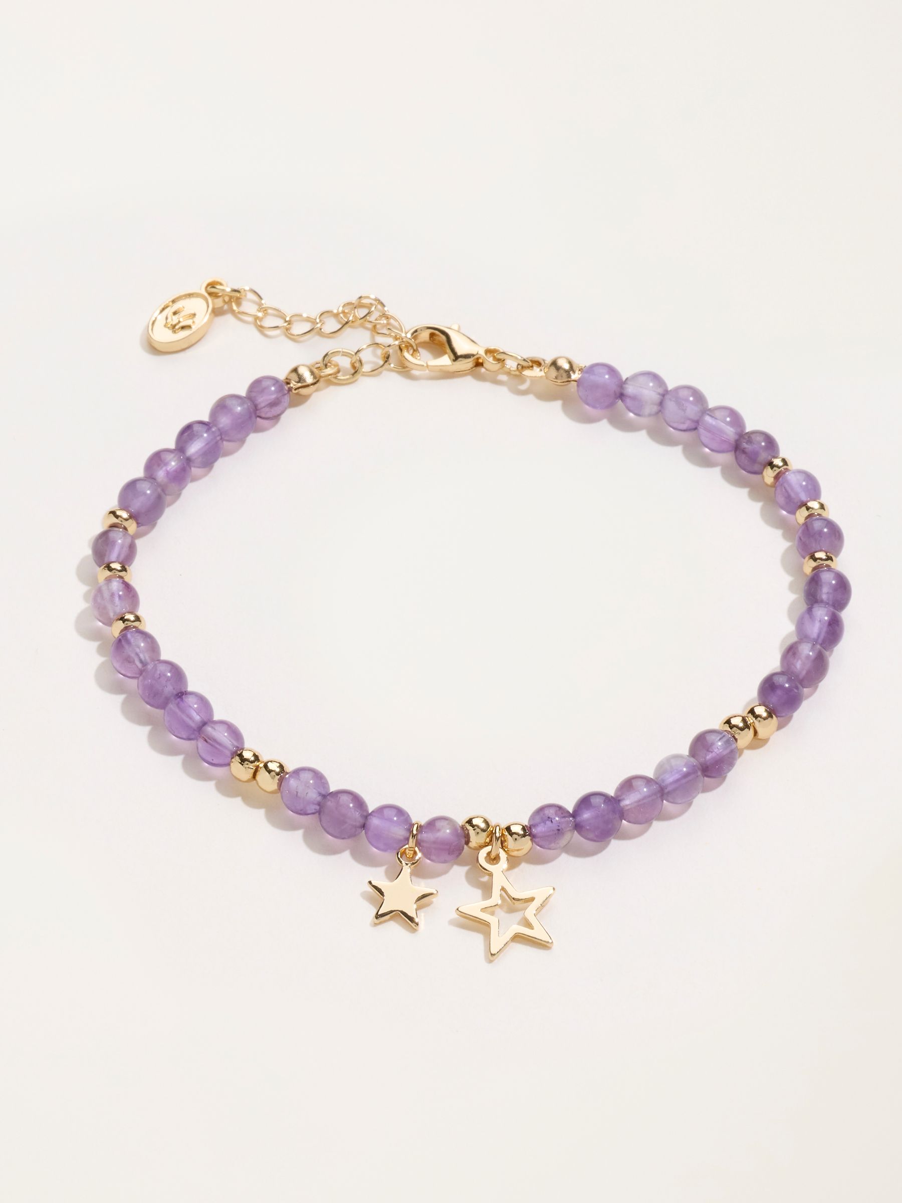 February Birth Stone Bracelet - Image 1 of 2 February Birth Stone Bracelet - Image 1 of 2