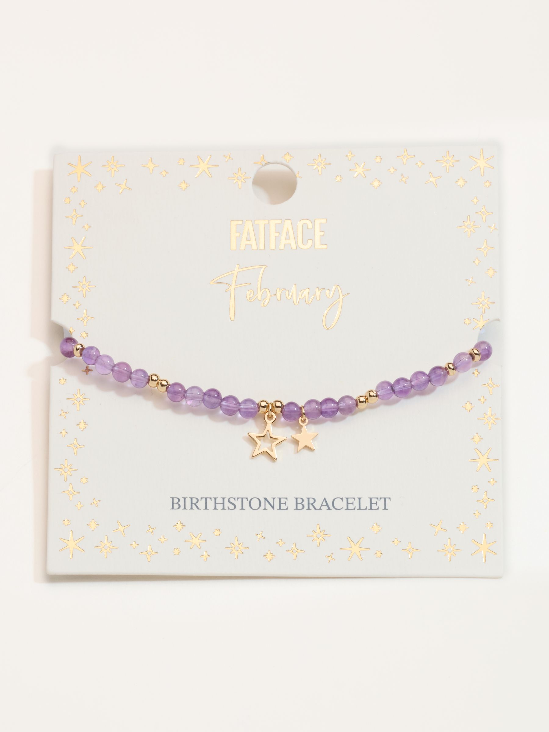 February Birth Stone Bracelet - Image 3 of 3 February Birth Stone Bracelet - Image 3 of 3