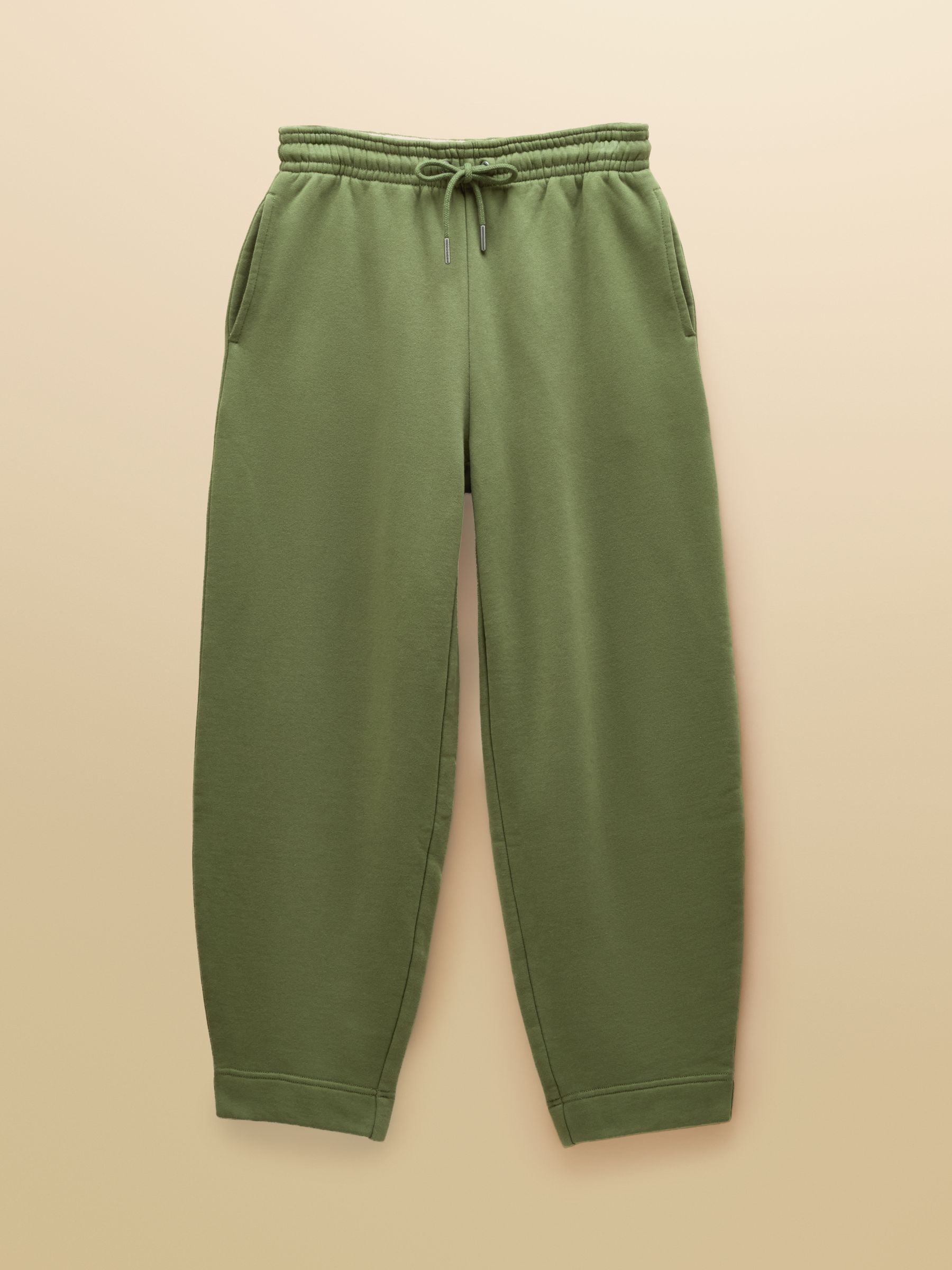 Brushback Green Elasticated Waist Barrel Joggers - Image 6 of 6