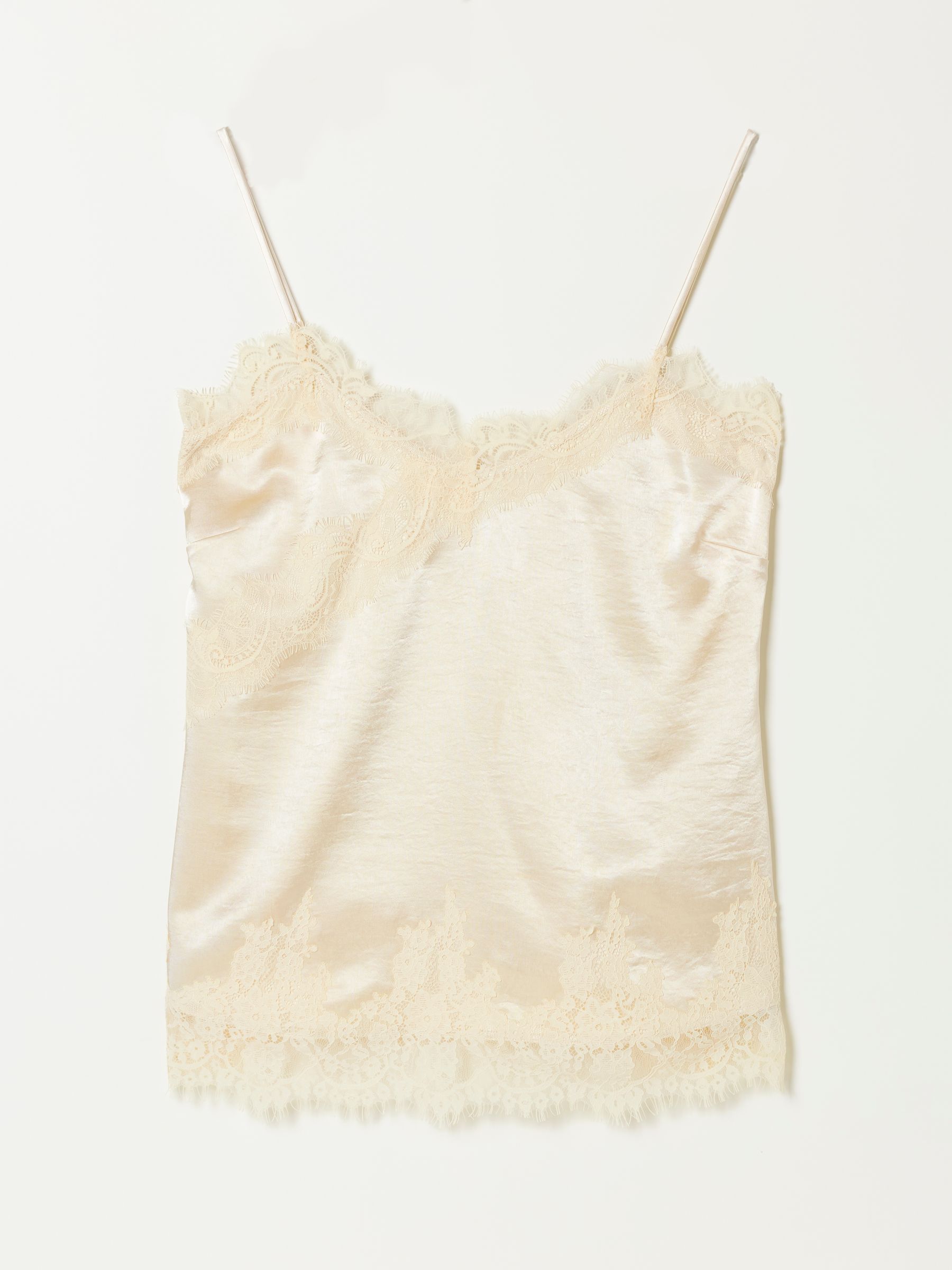Ivory Logan Lace Trim Cami - Image 7 of 7