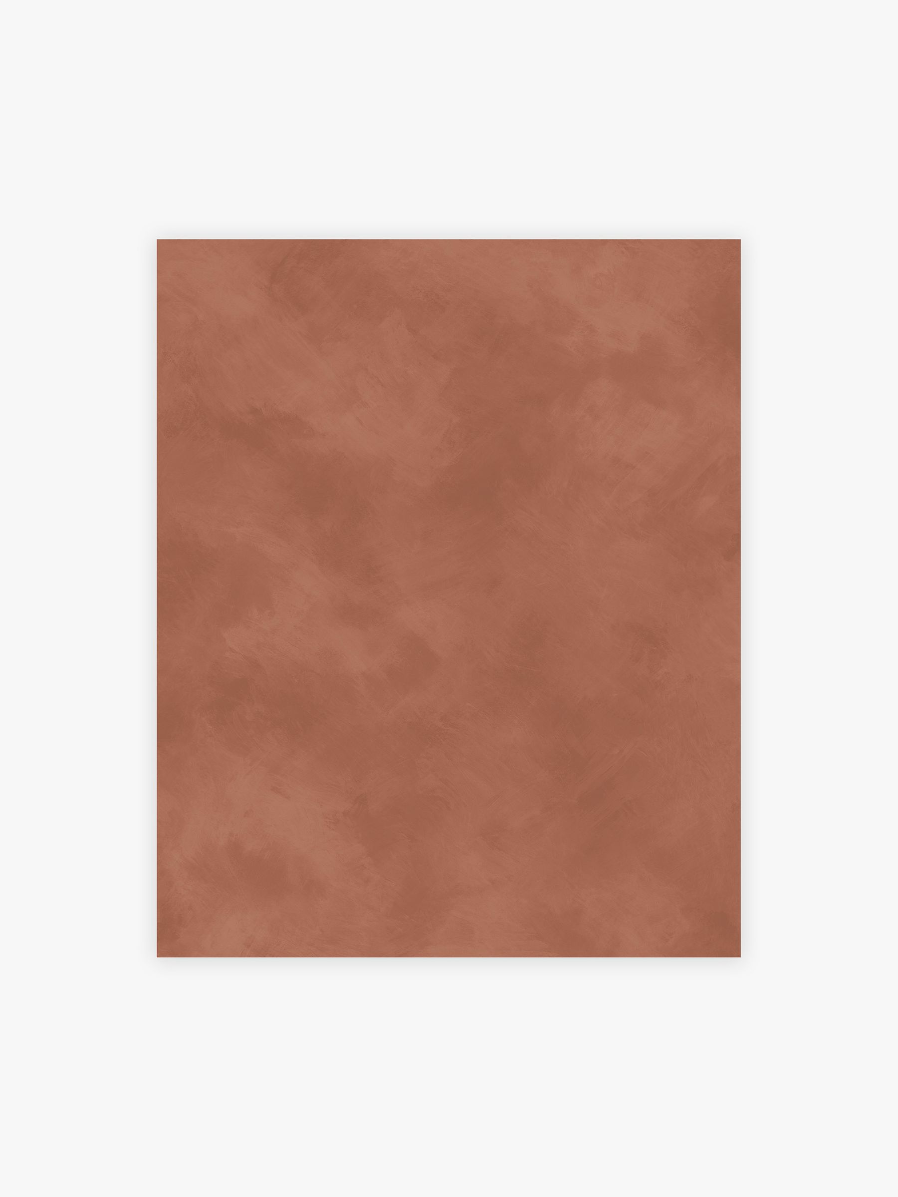 Shae A4 Wallpaper Sample in Terracotta Limewash - Image 2 of 4