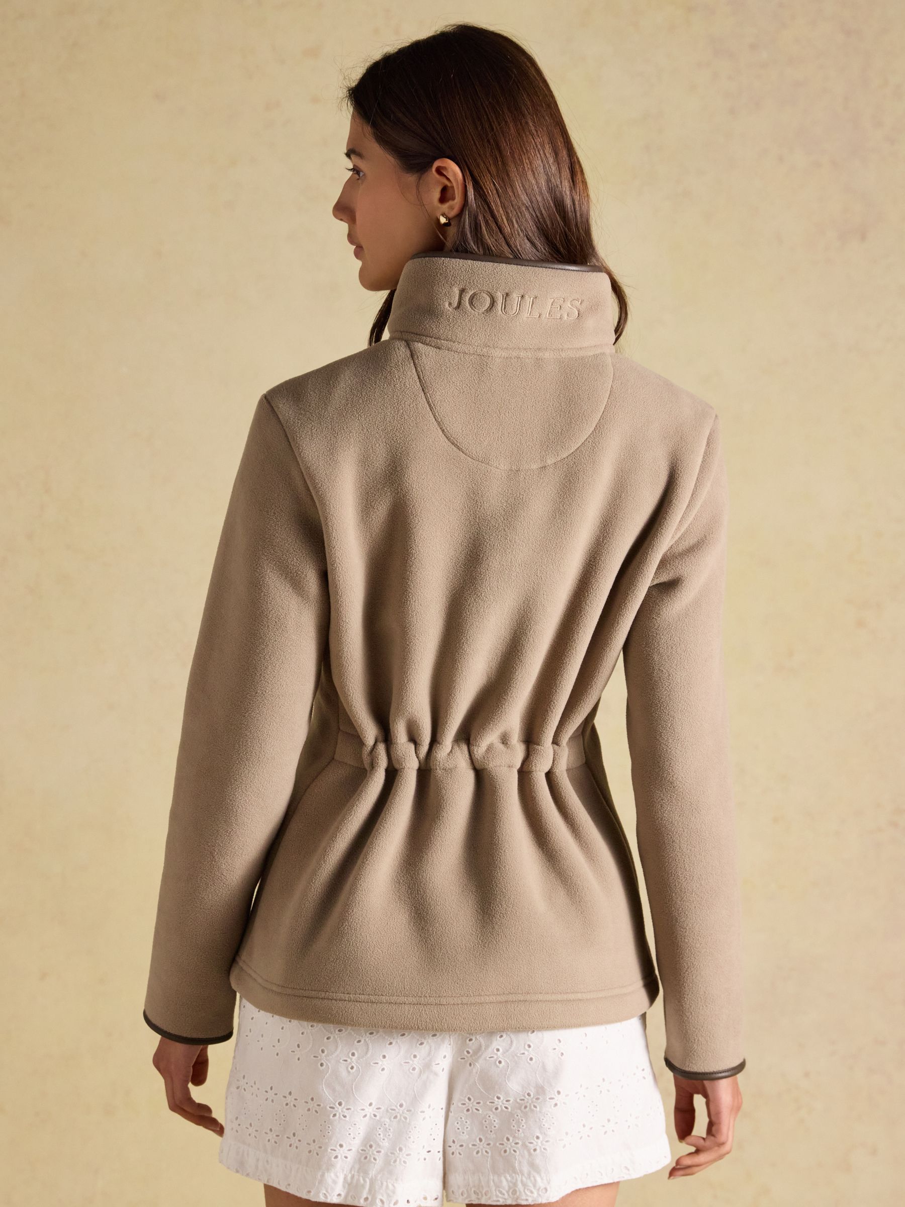 Heritage Mink Brown Regular Zip Up Polar Fleece - Image 2 of 9 Heritage Mink Brown Regular Zip Up Polar Fleece - Image 2 of 9