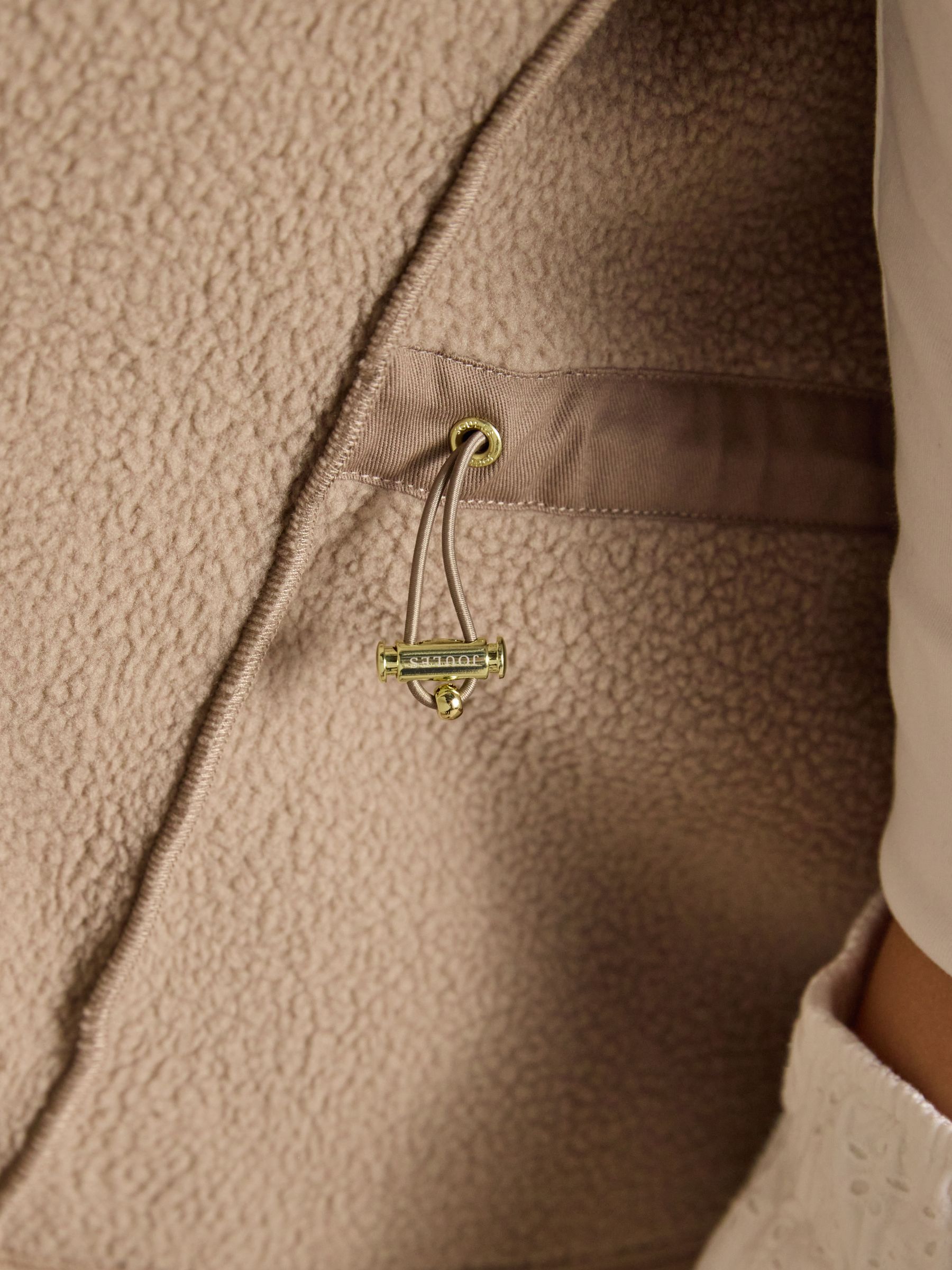 Heritage Mink Brown Regular Zip Up Polar Fleece - Image 8 of 9
