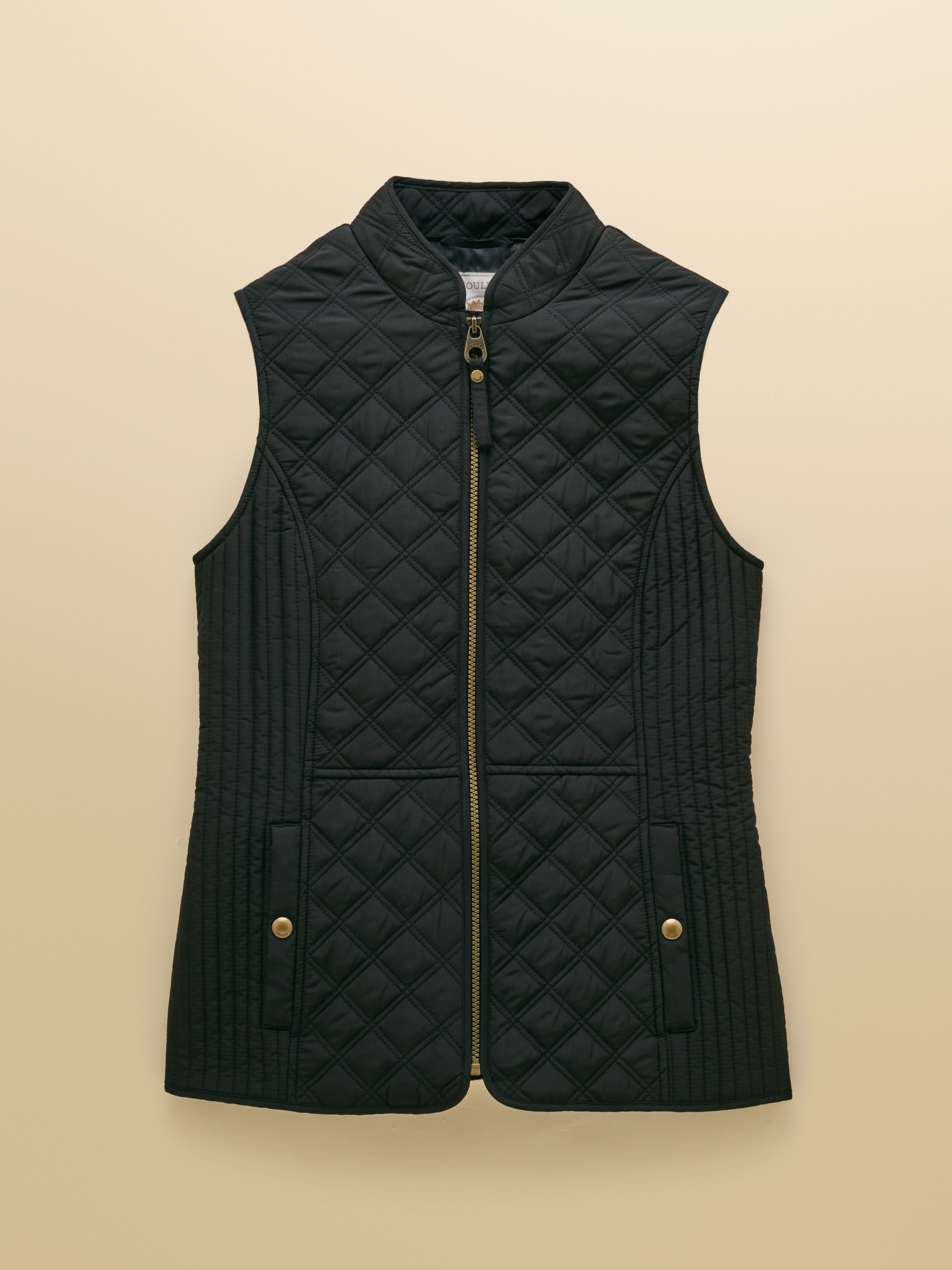 Minx Black Showerproof Diamond Quilted Gilet - Image 9 of 9 Minx Black Showerproof Diamond Quilted Gilet - Image 9 of 9