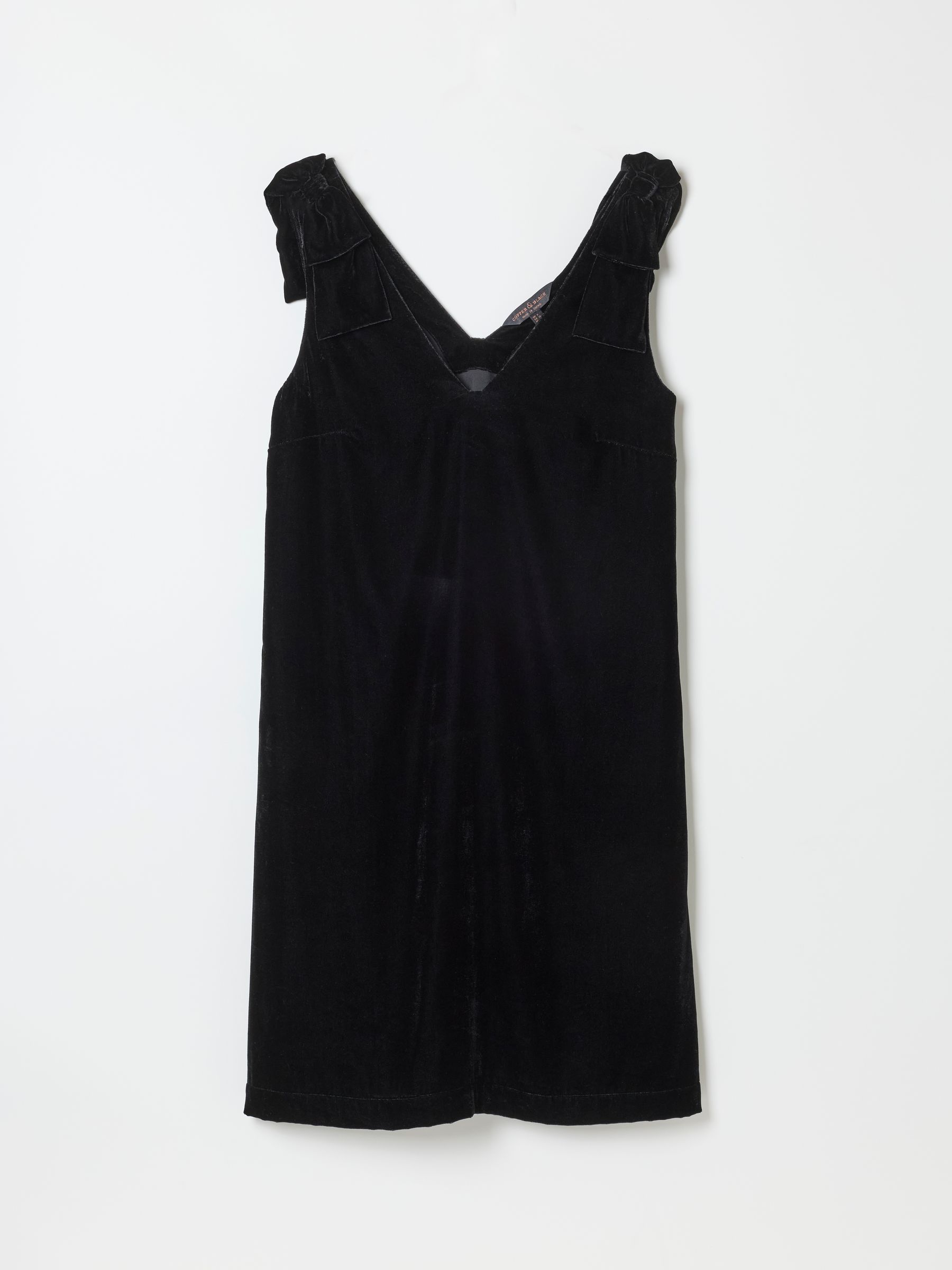 Nina Black Bow Detail Dress - Image 5 of 5
