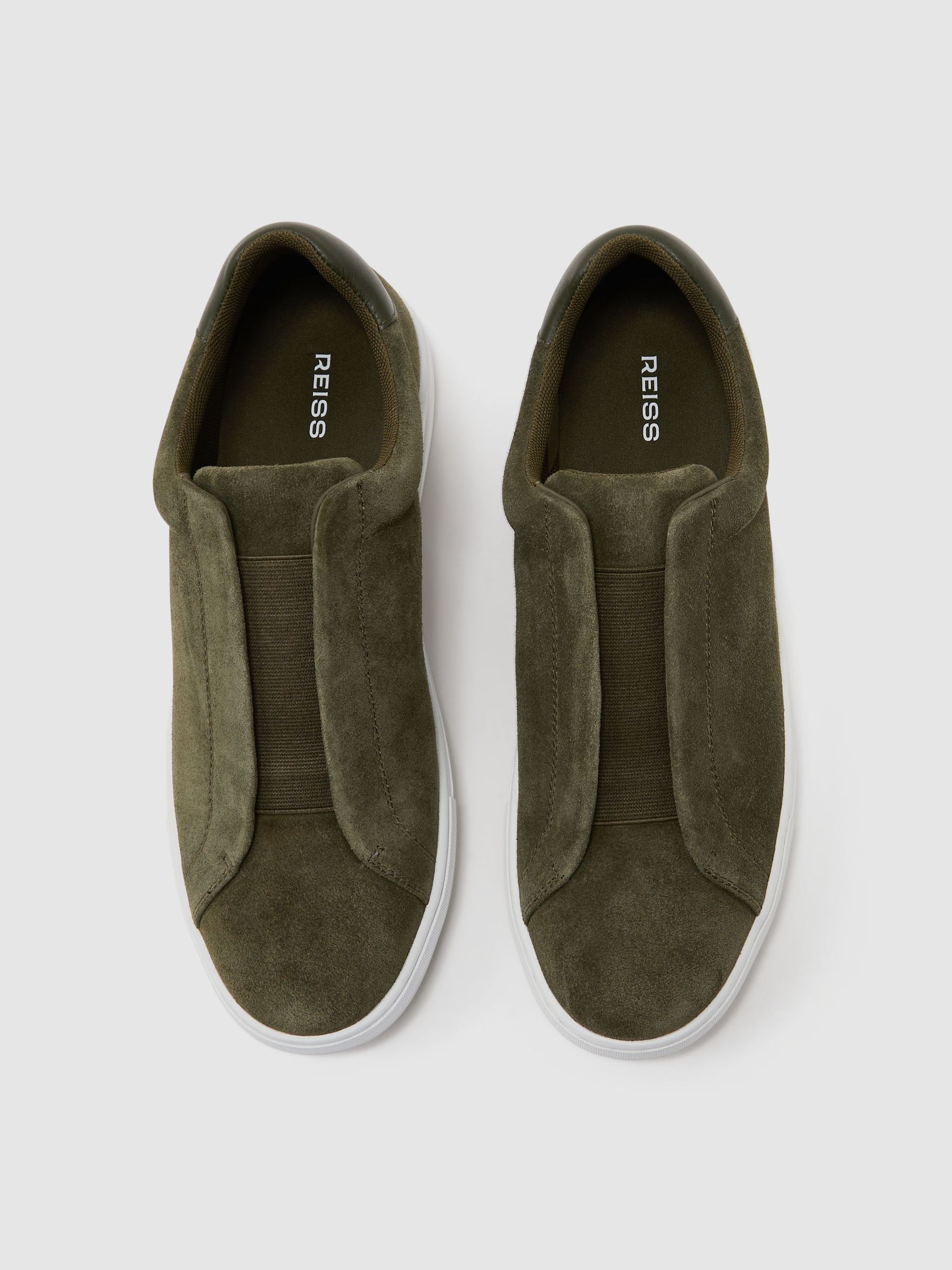 Trainers in Olive Green - image 1