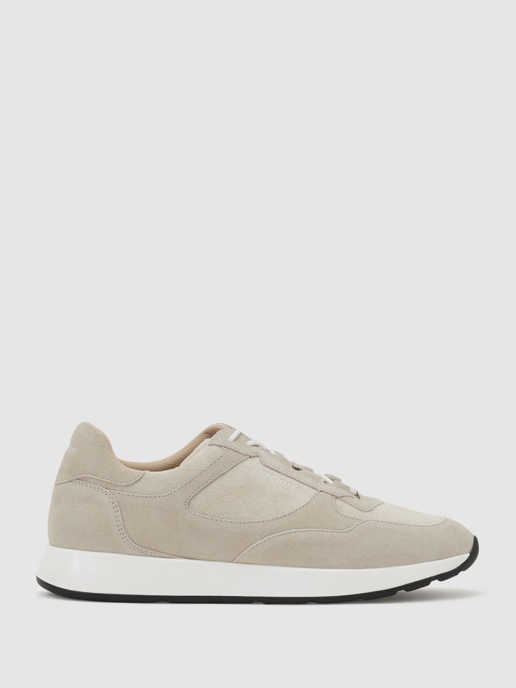 Baskets légères en daim, beige sable - Image 2 de 6