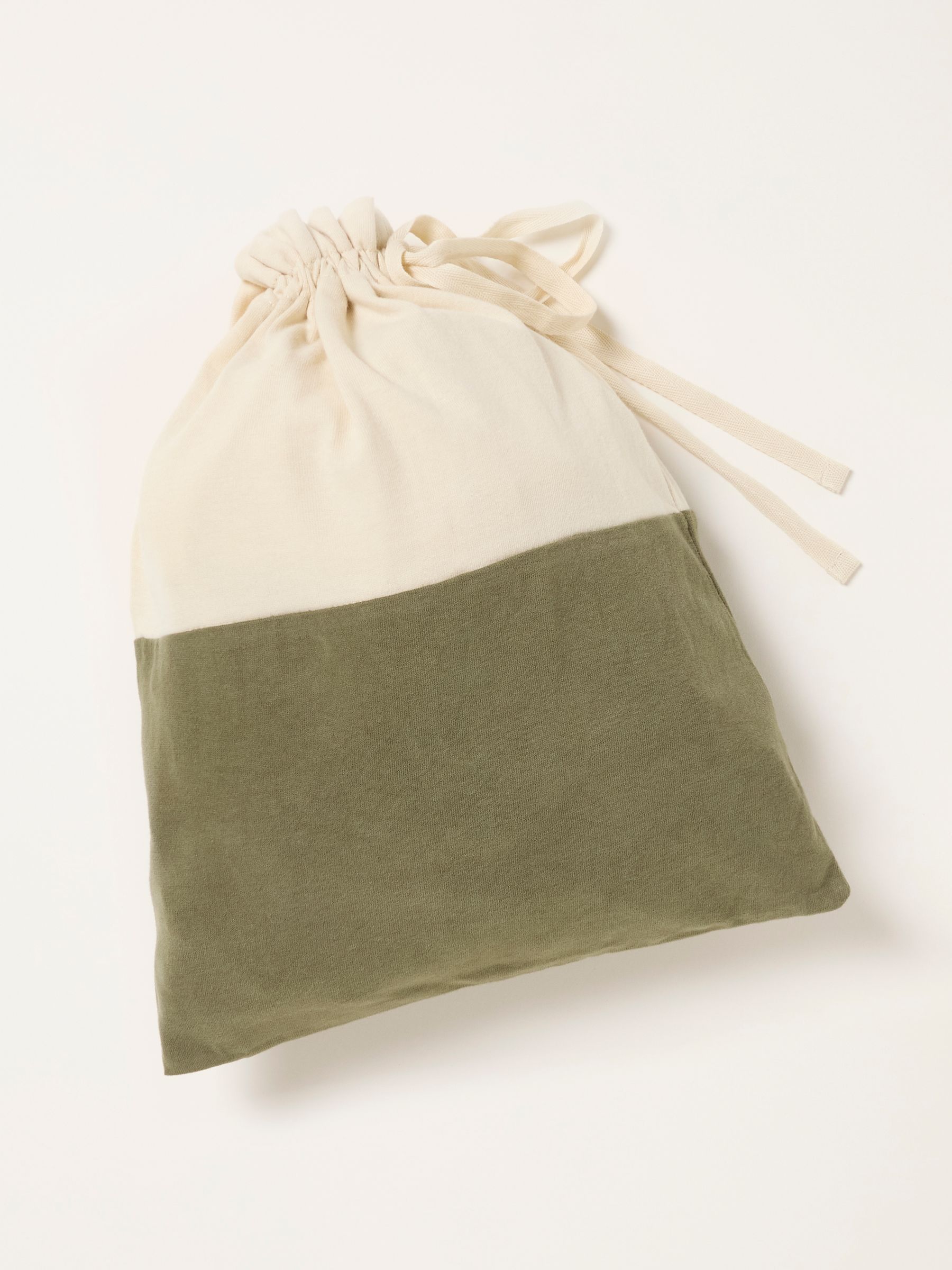 2 Pack Khaki/Natural Short Sleeve Henley Top - Image 8 of 8