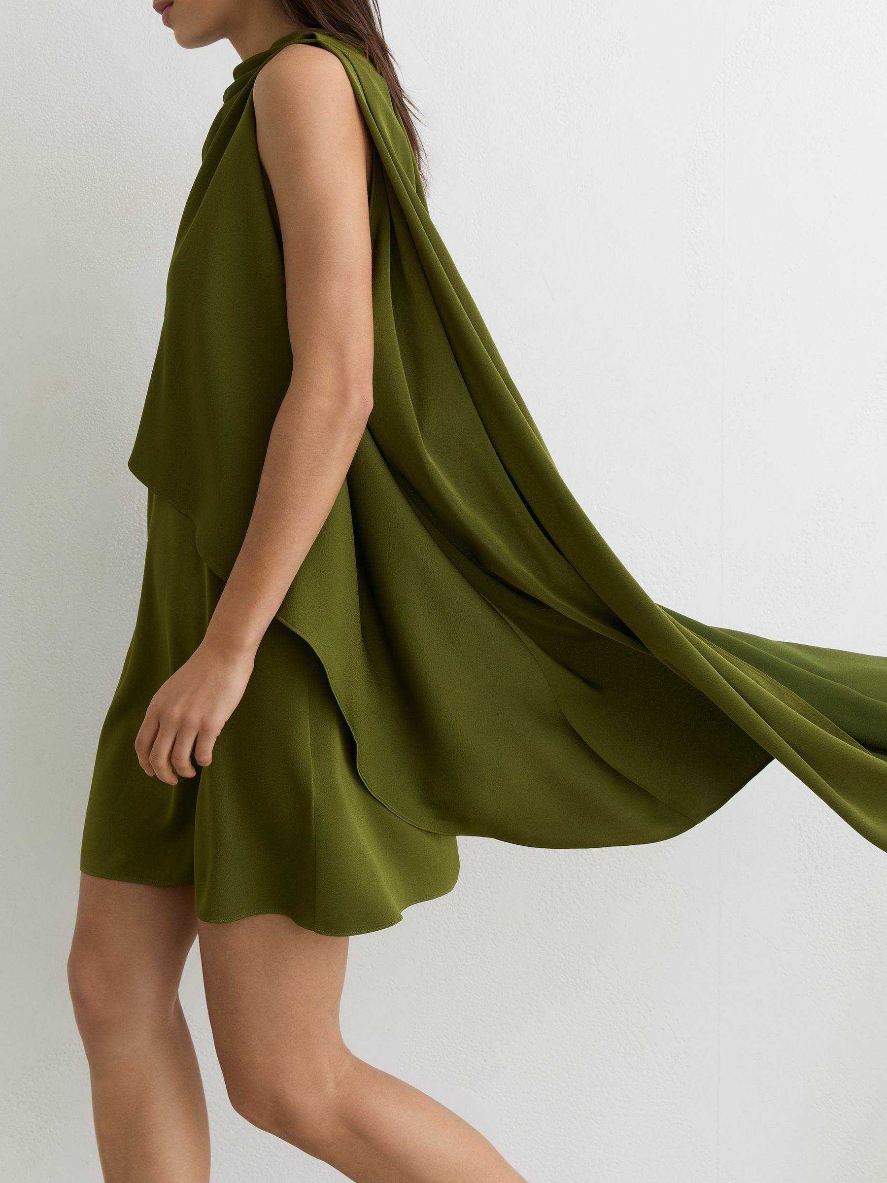 Dress in Olive Green - Image 3 of 7