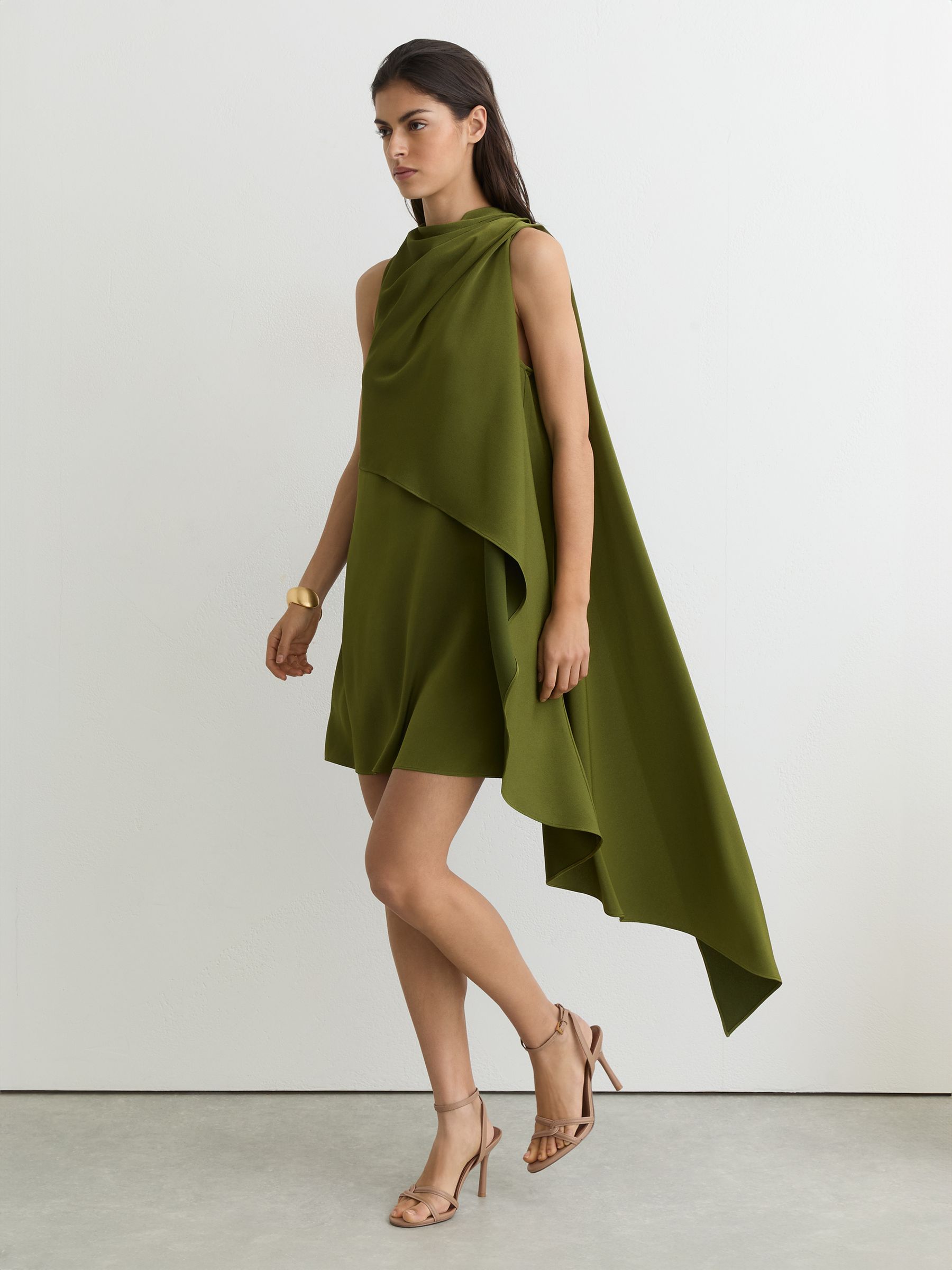 Dress in Olive Green - Image 5 of 7