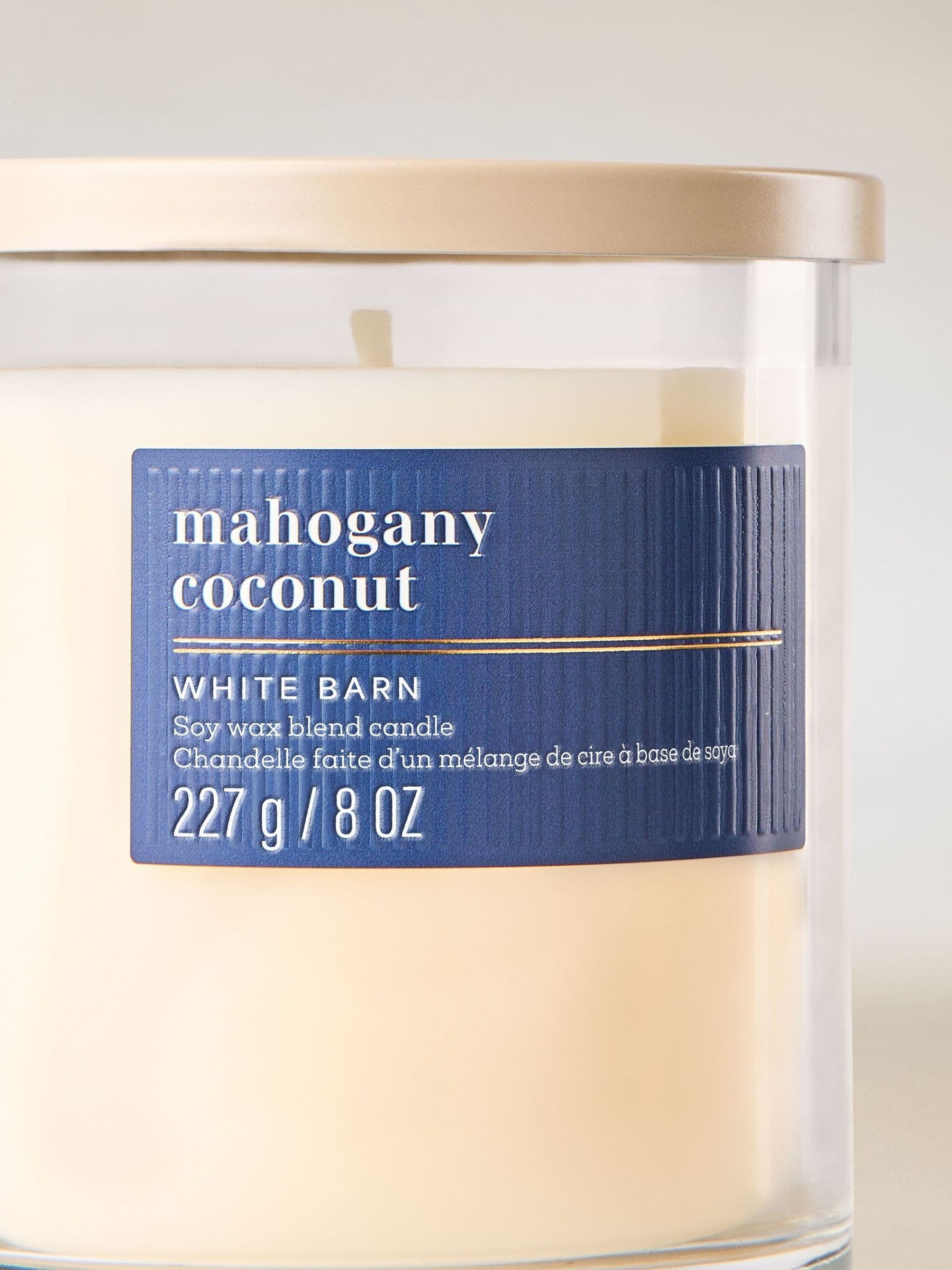 Mahogany Coconut Single Wick Candle 227g - Image 2 of 3