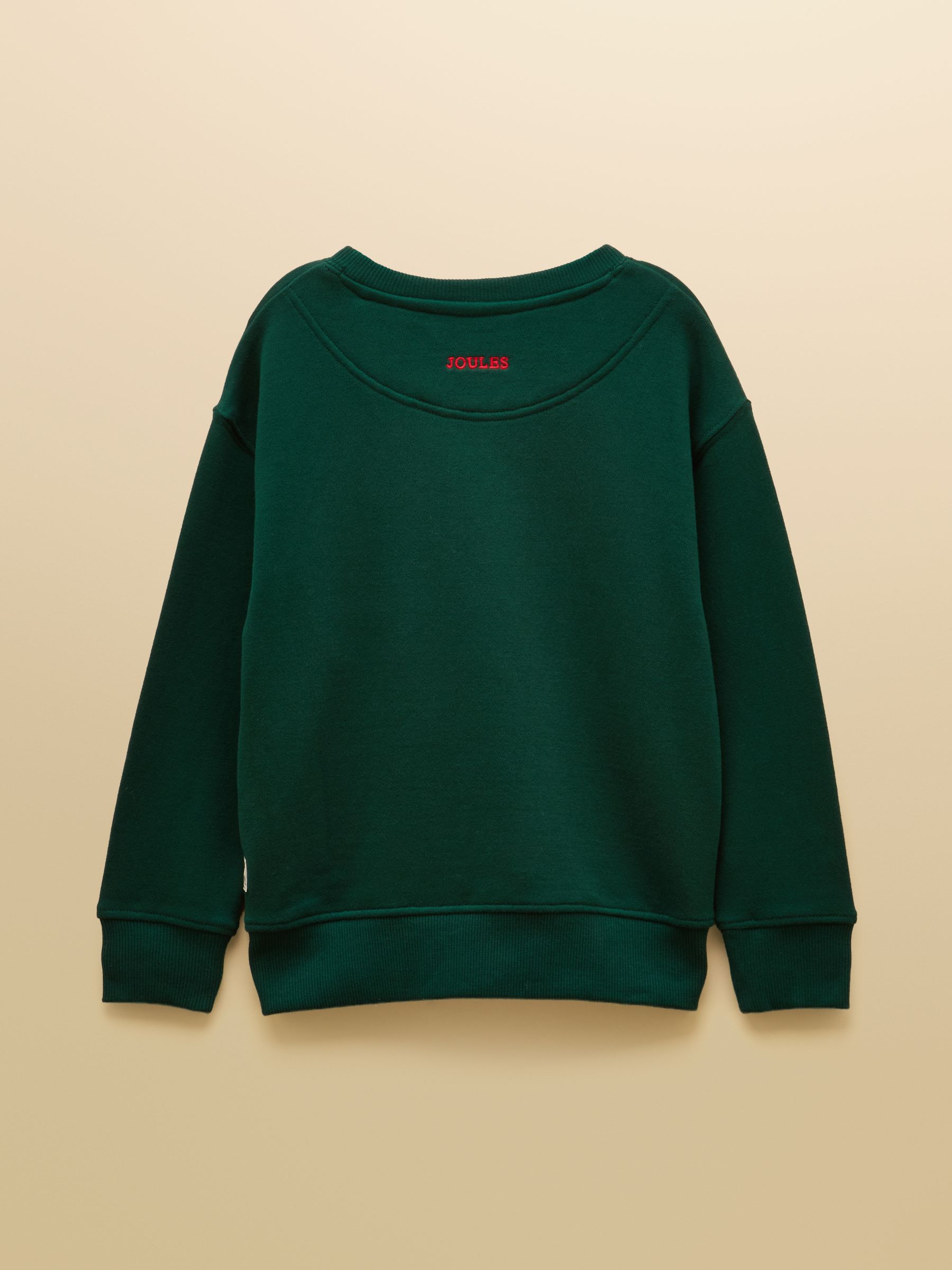 Kids' Sundaze Dark Green Slogan Crew Neck Sweatshirt - Image 2 of 5 Kids' Sundaze Dark Green Slogan Crew Neck Sweatshirt - Image 2 of 5