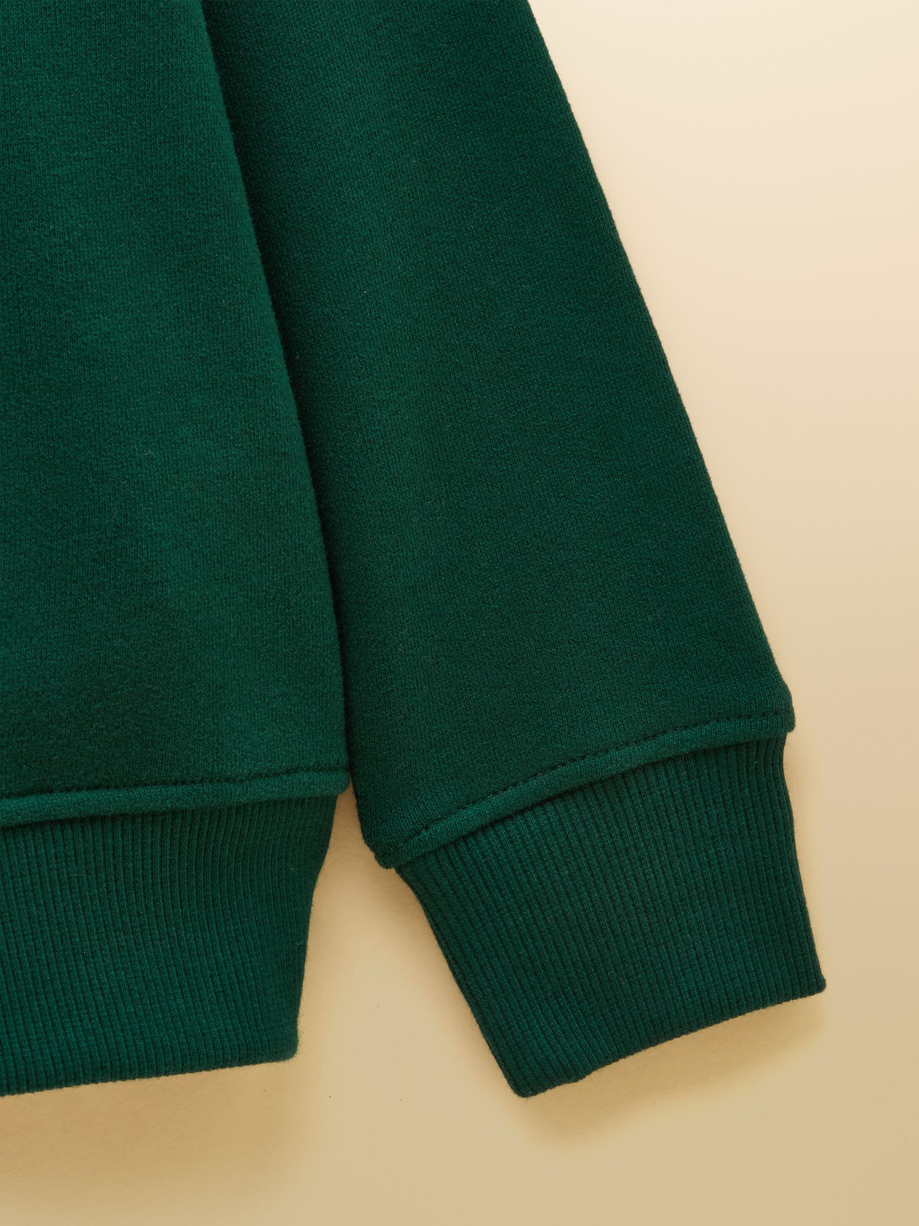 Kids' Sundaze Dark Green Slogan Crew Neck Sweatshirt - Image 4 of 5