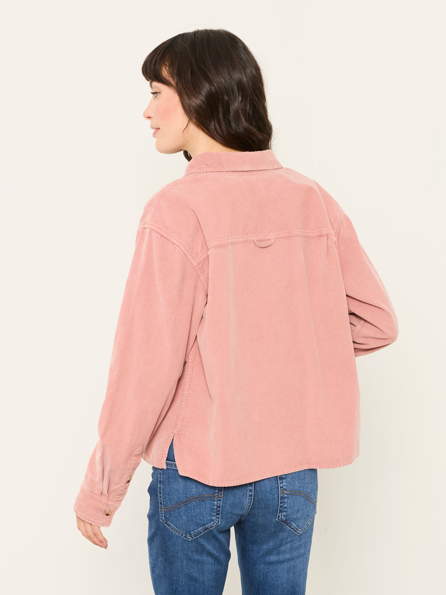 Beck Pink Cord Petite Shirt - Image 2 of 5