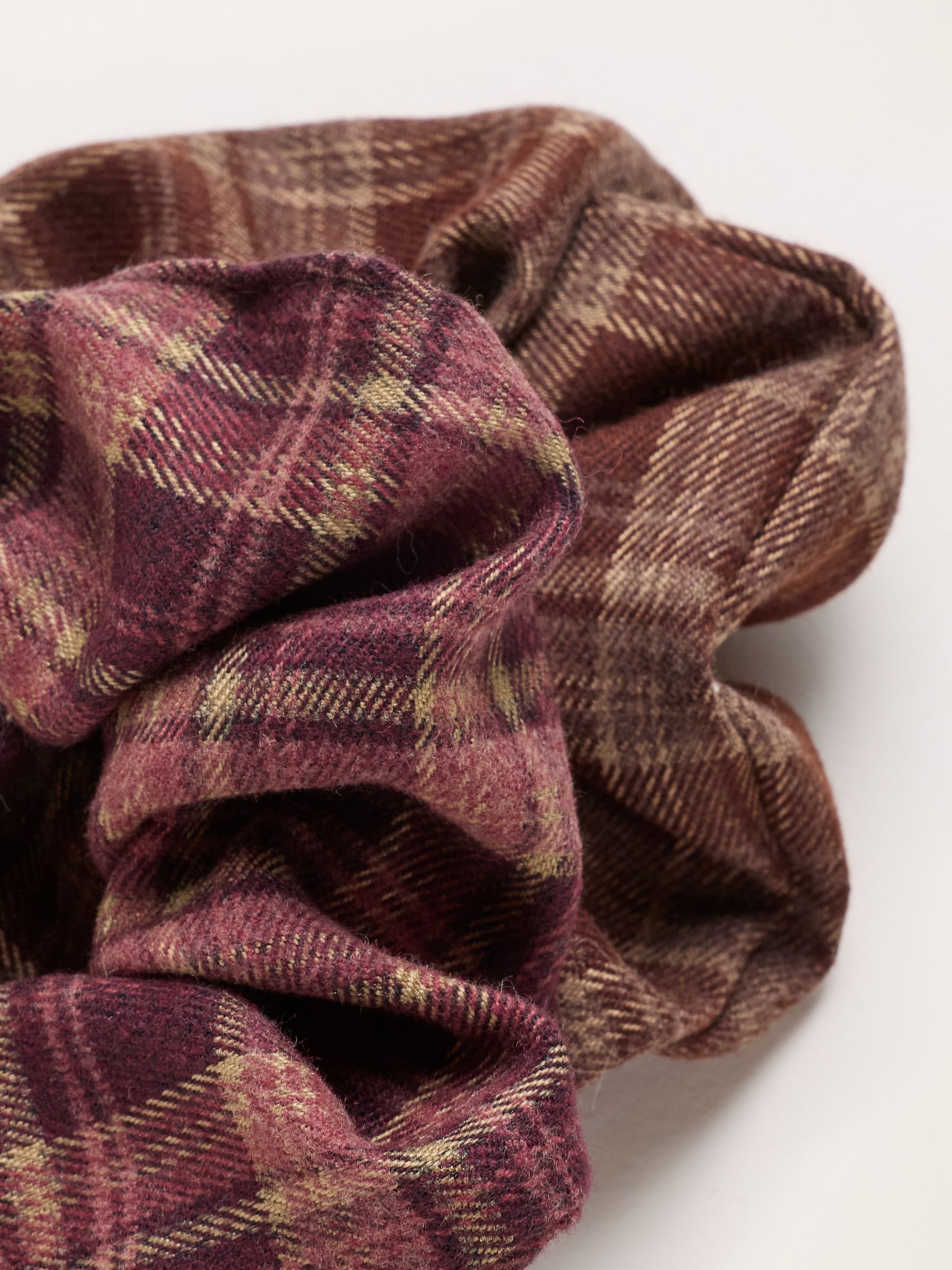 2 Pack Multi Check Scrunchies - Image 2 of 2