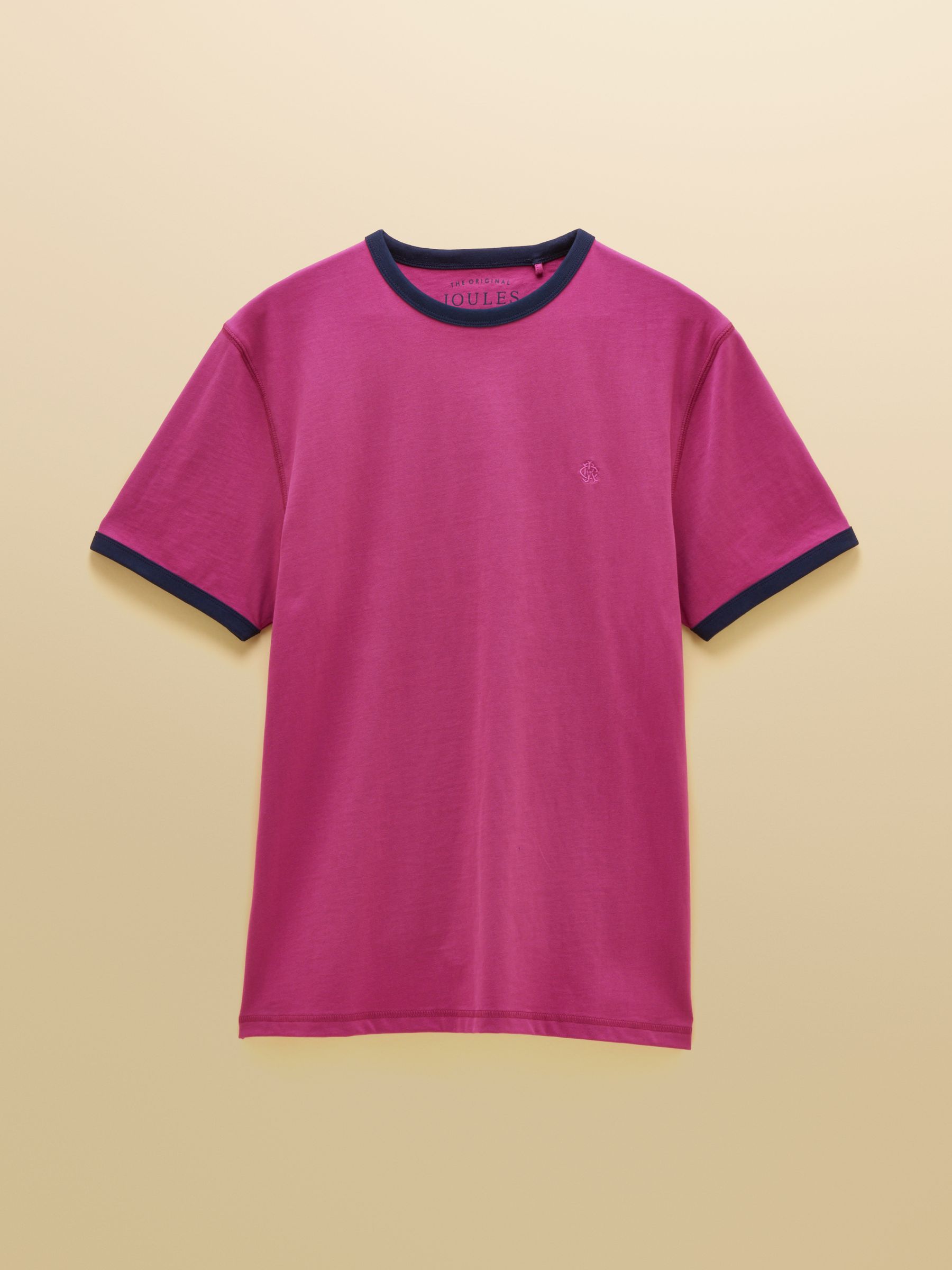 Rugby Club Pink Crew Neck Cotton T-Shirt - Image 7 of 7