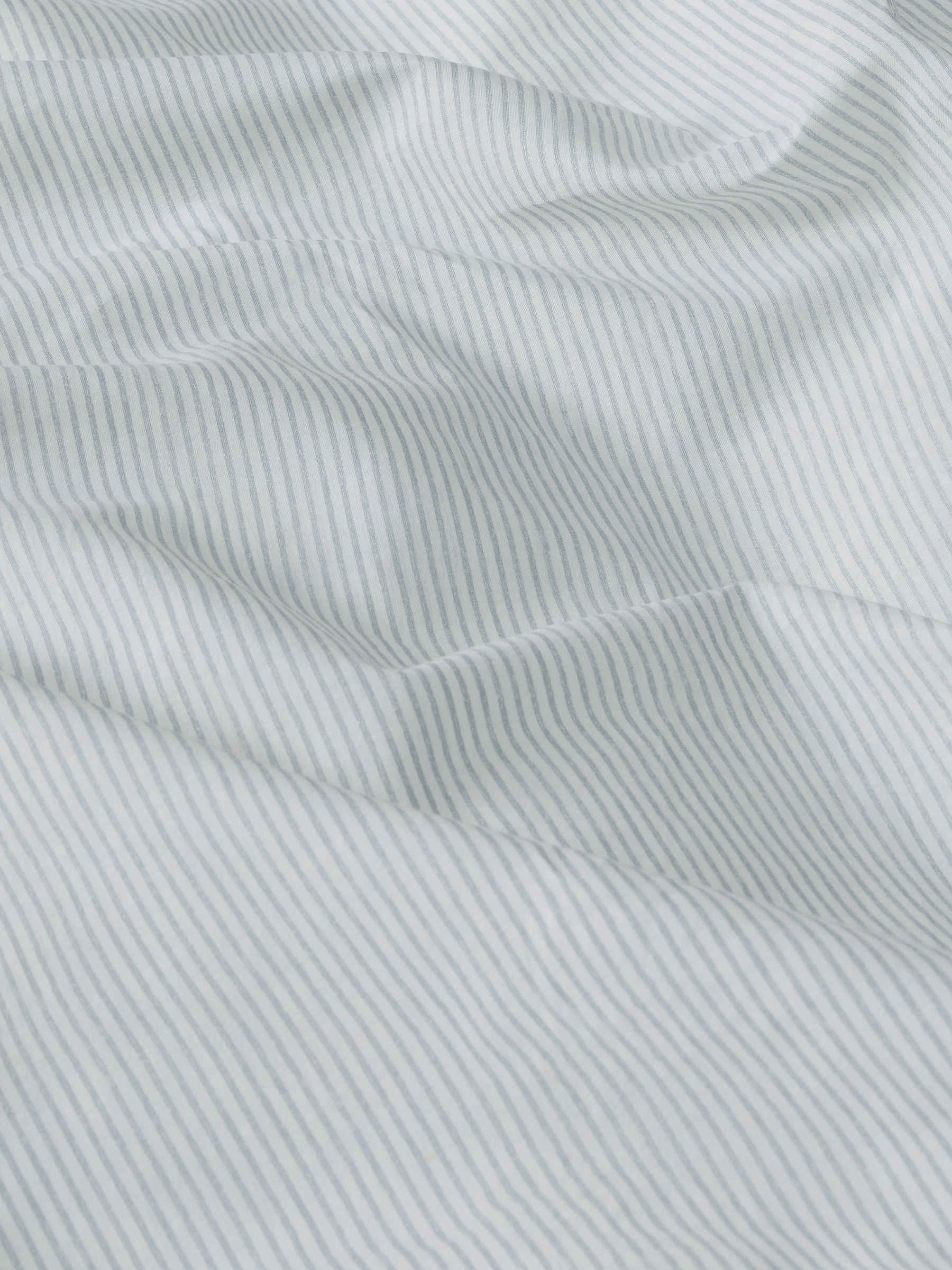 Ansel Stripe 100% Cotton Bed Set in Blue - Image 5 of 5