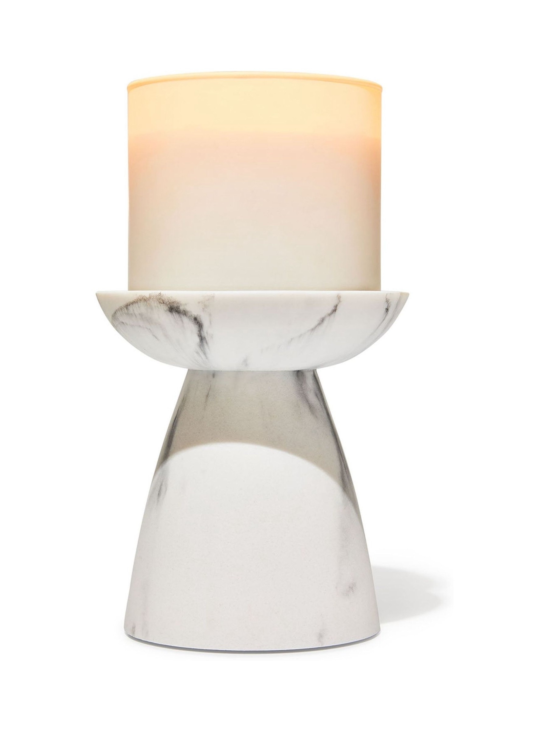 Marble 3-Wick Candle Holder - Image 2 of 2