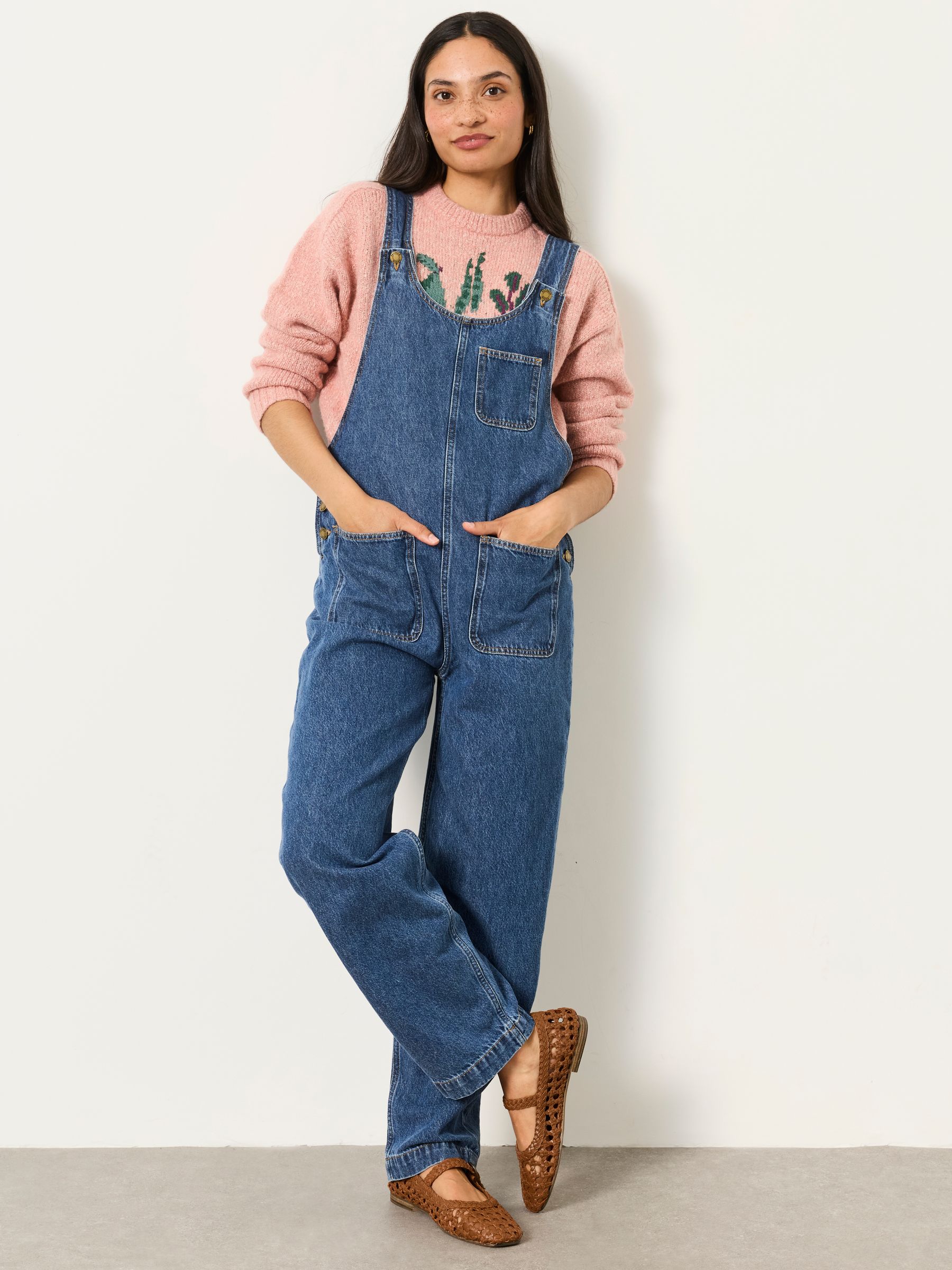 Blue Denim P GARDENER Dungarees - Image 1 of 5
