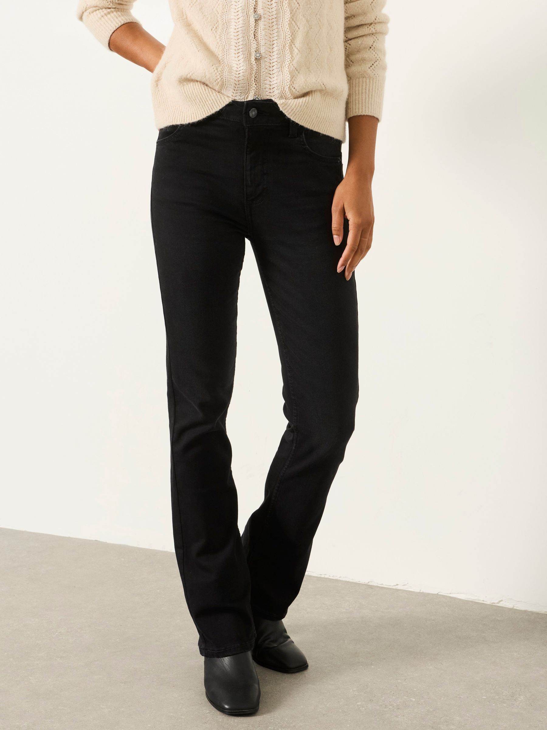 Katrine Black Boot cut Jeans - Image 3 of 7