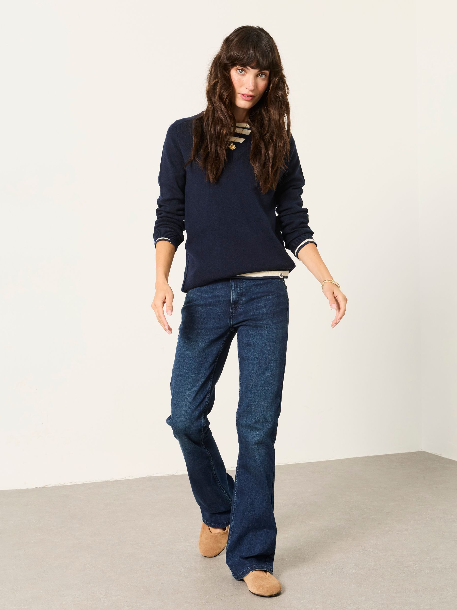 Katrine Ink Petite Boot cut Jeans - Image 1 of 6 Katrine Ink Petite Boot cut Jeans - Image 1 of 6