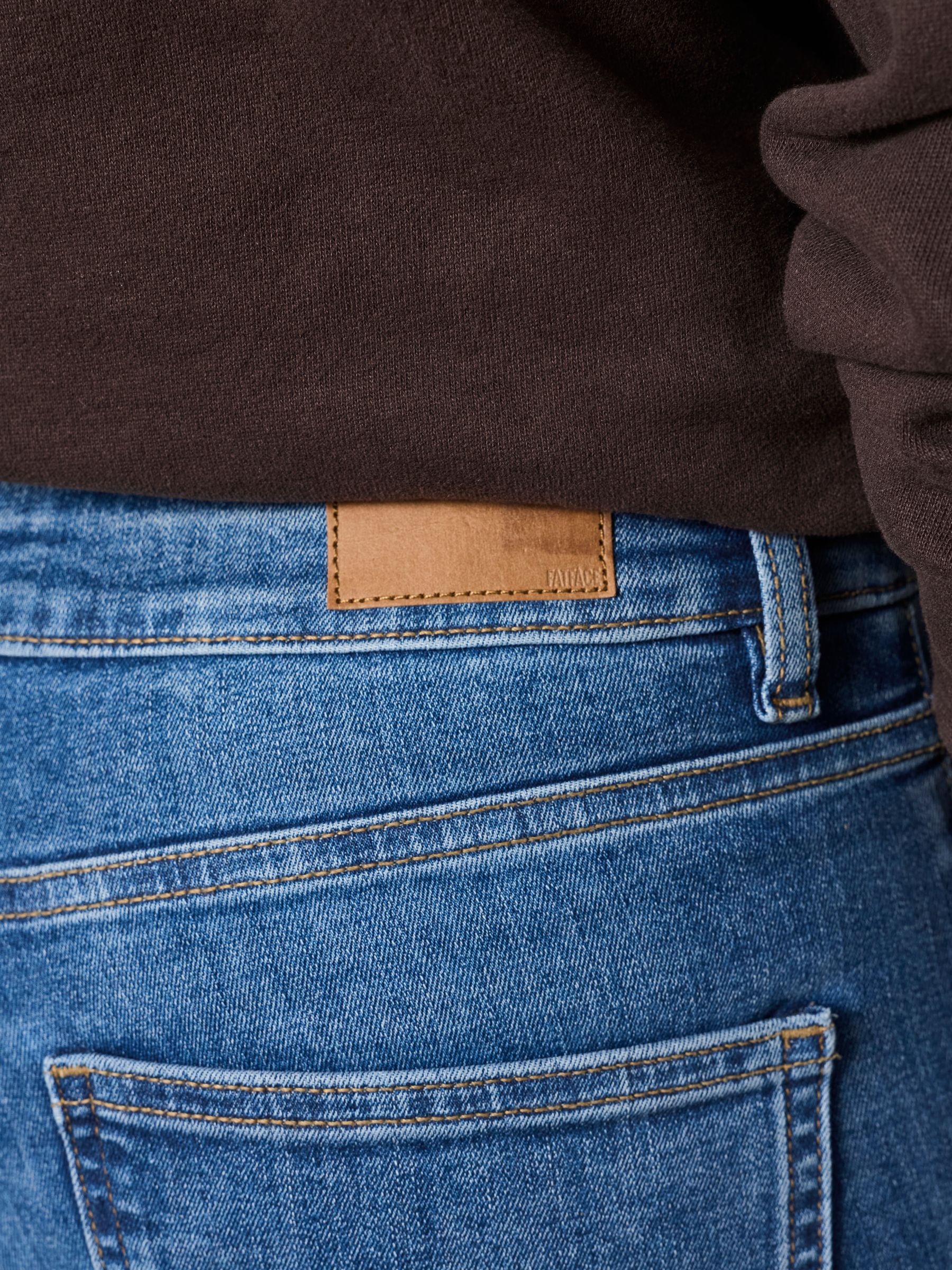 Katrine Dark Blue Petite Boot cut Jeans - Image 6 of 8