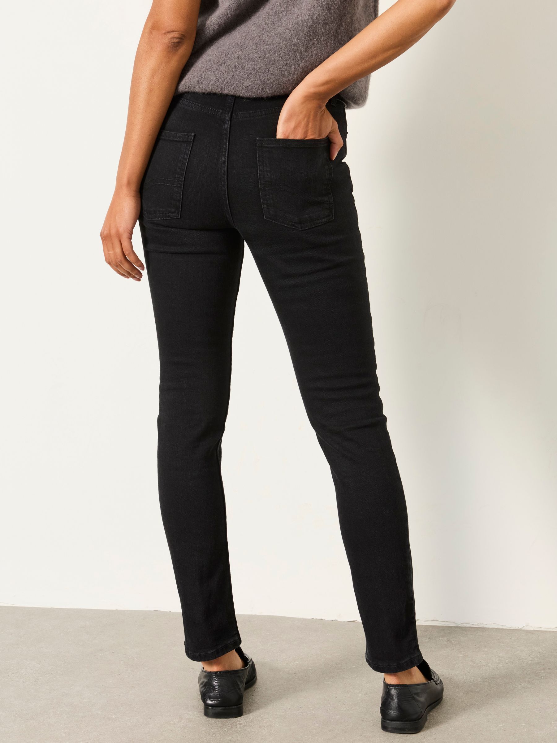 Shenley Black Petite Slim leg Jeans - Image 2 of 7