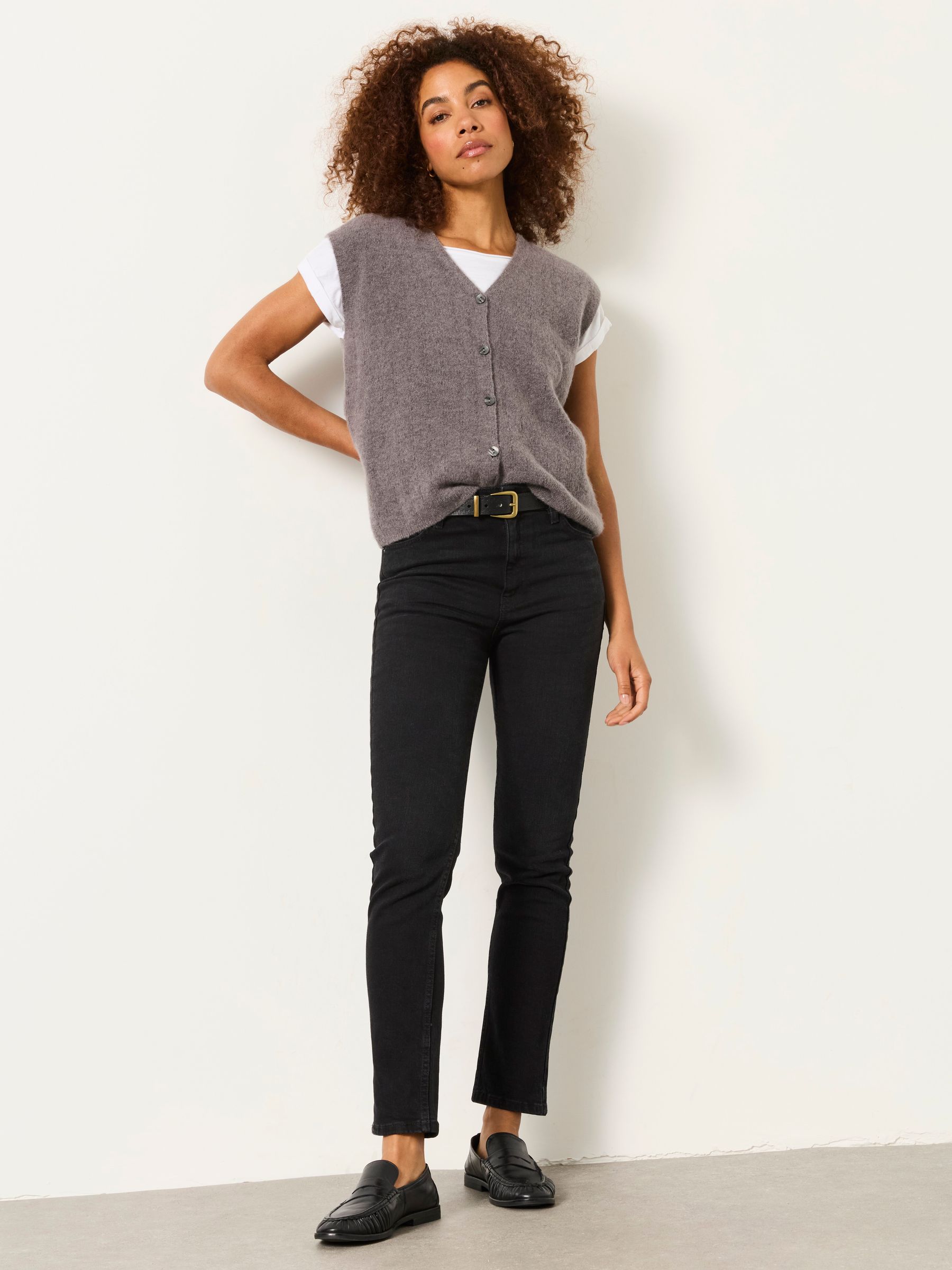Shenley Black Petite Slim leg Jeans - Image 4 of 7