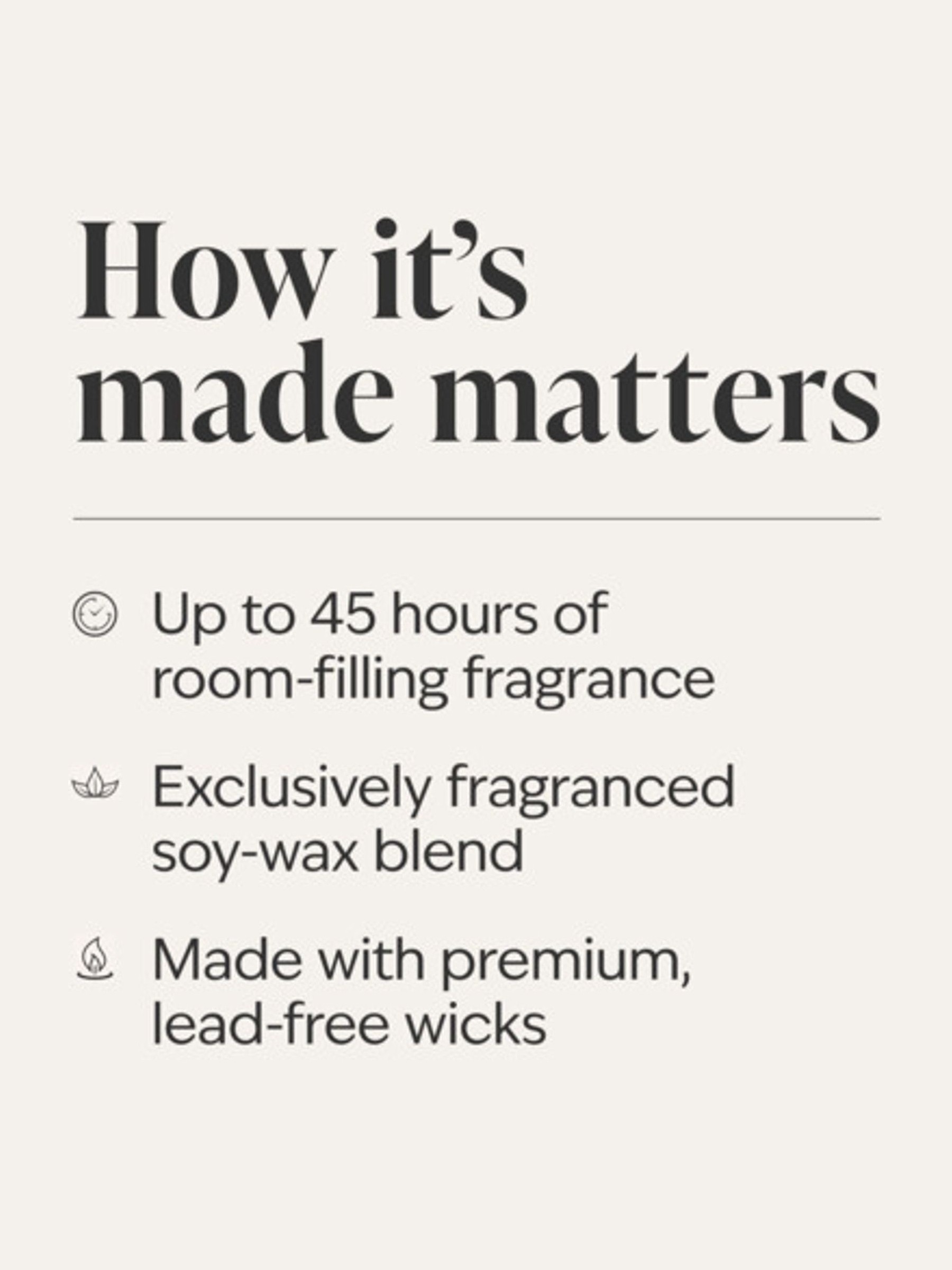 Bergamot Waters Candle 411g 3 Wick - Image 3 of 3