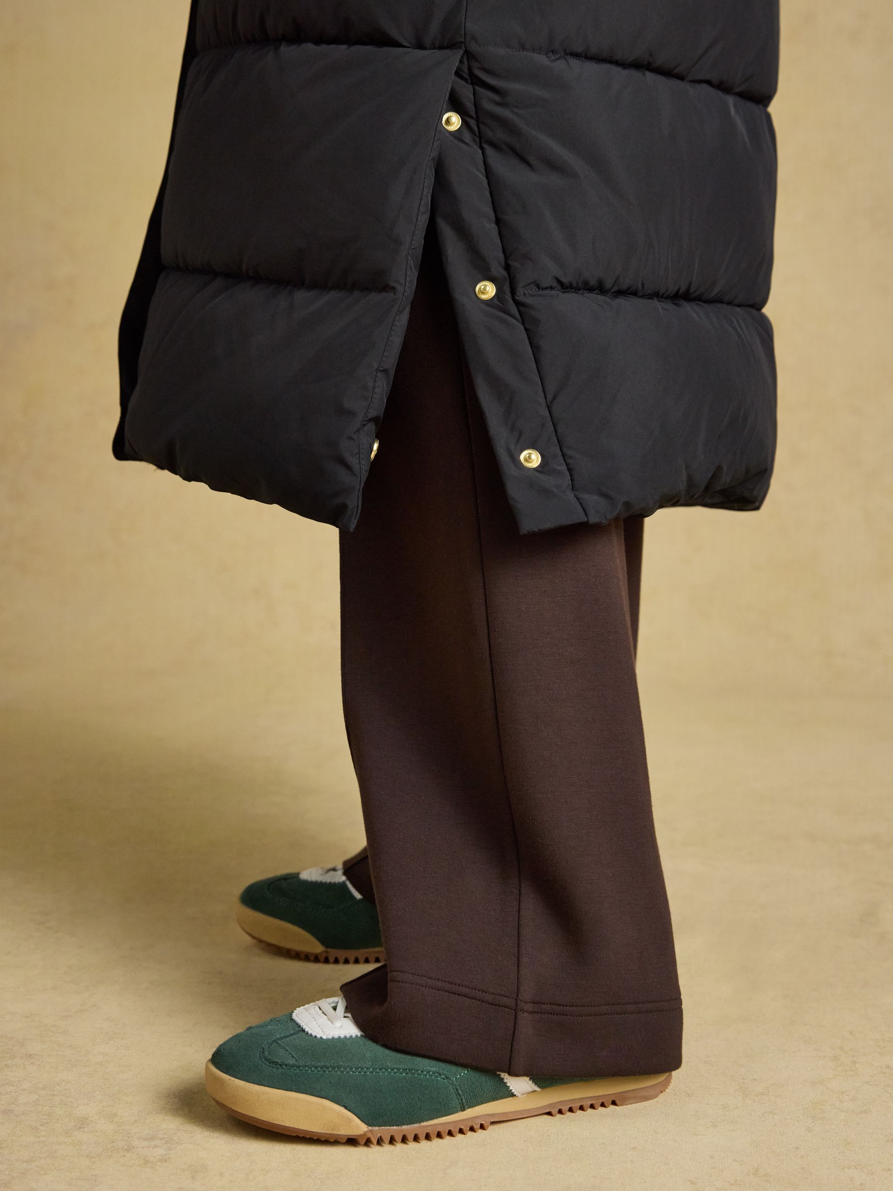 Matchday Black Longline Oversized Showerproof Coat - Image 7 of 9