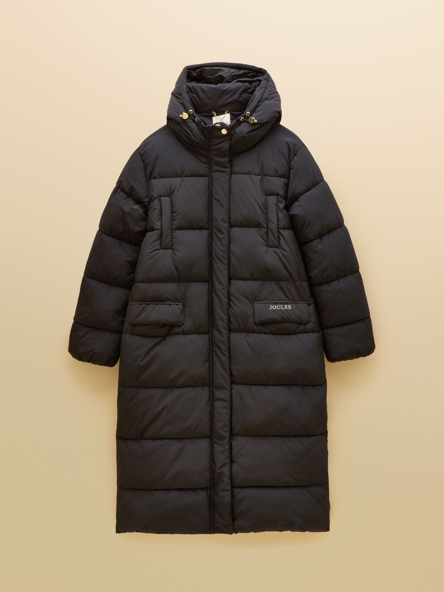 Matchday Black Longline Oversized Showerproof Coat - Image 9 of 9