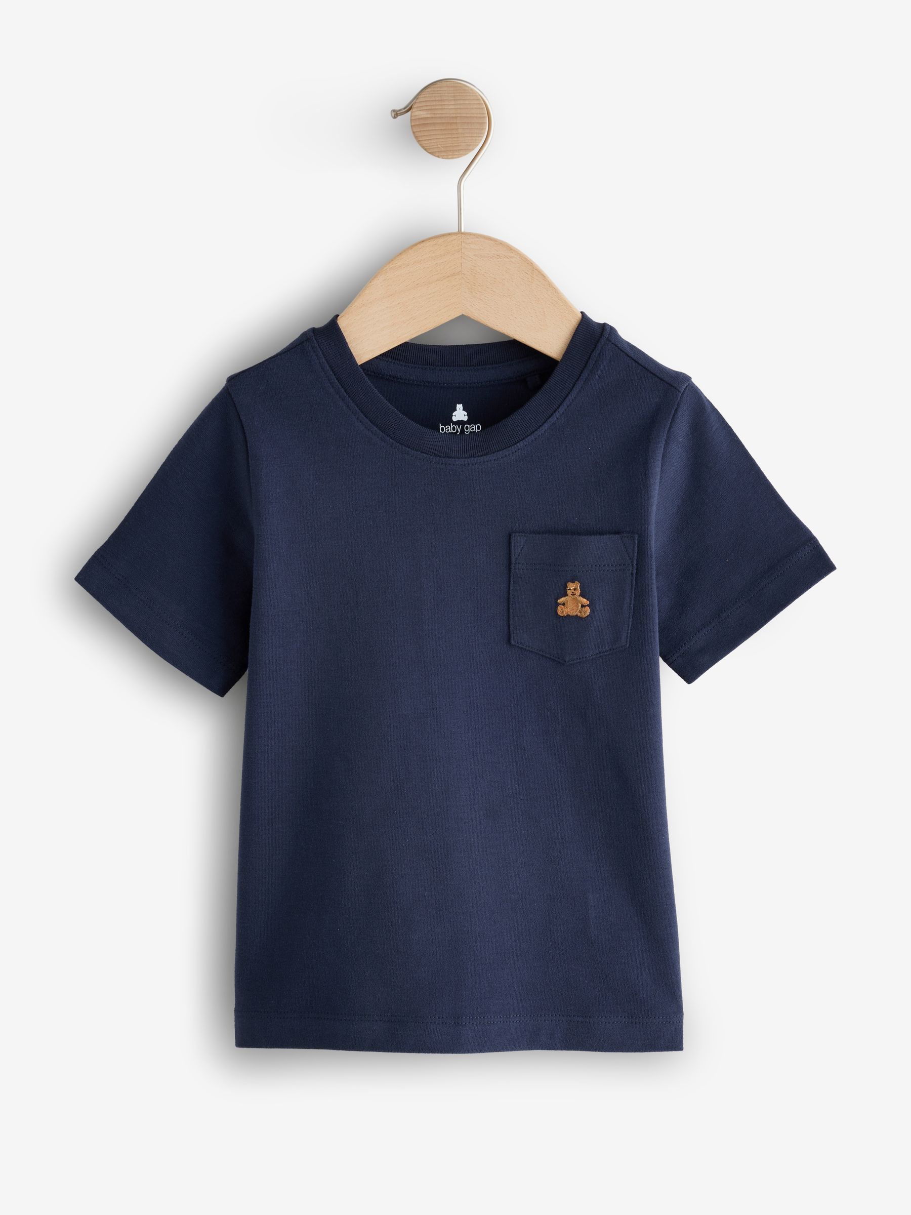 Blue 3 Pack Short Sleeve Brannan Bear Embroidered T-Shirts (6 mths - 5yrs) - Image 4 of 8