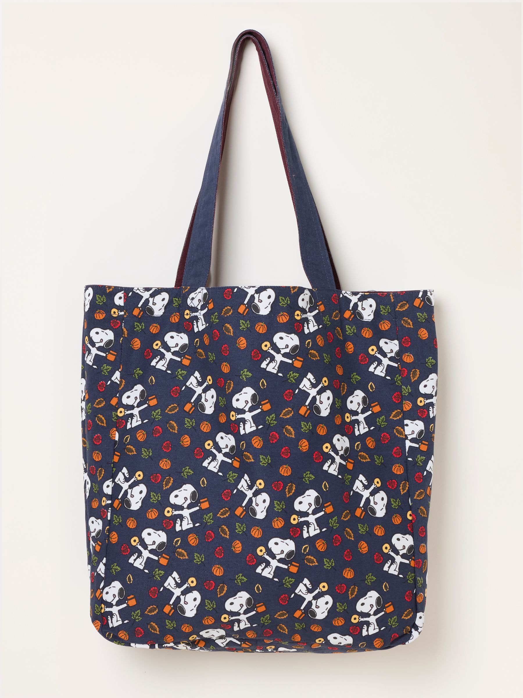 Burgundy Red Snoopy Reversible Tote Bag - Image 2 of 3