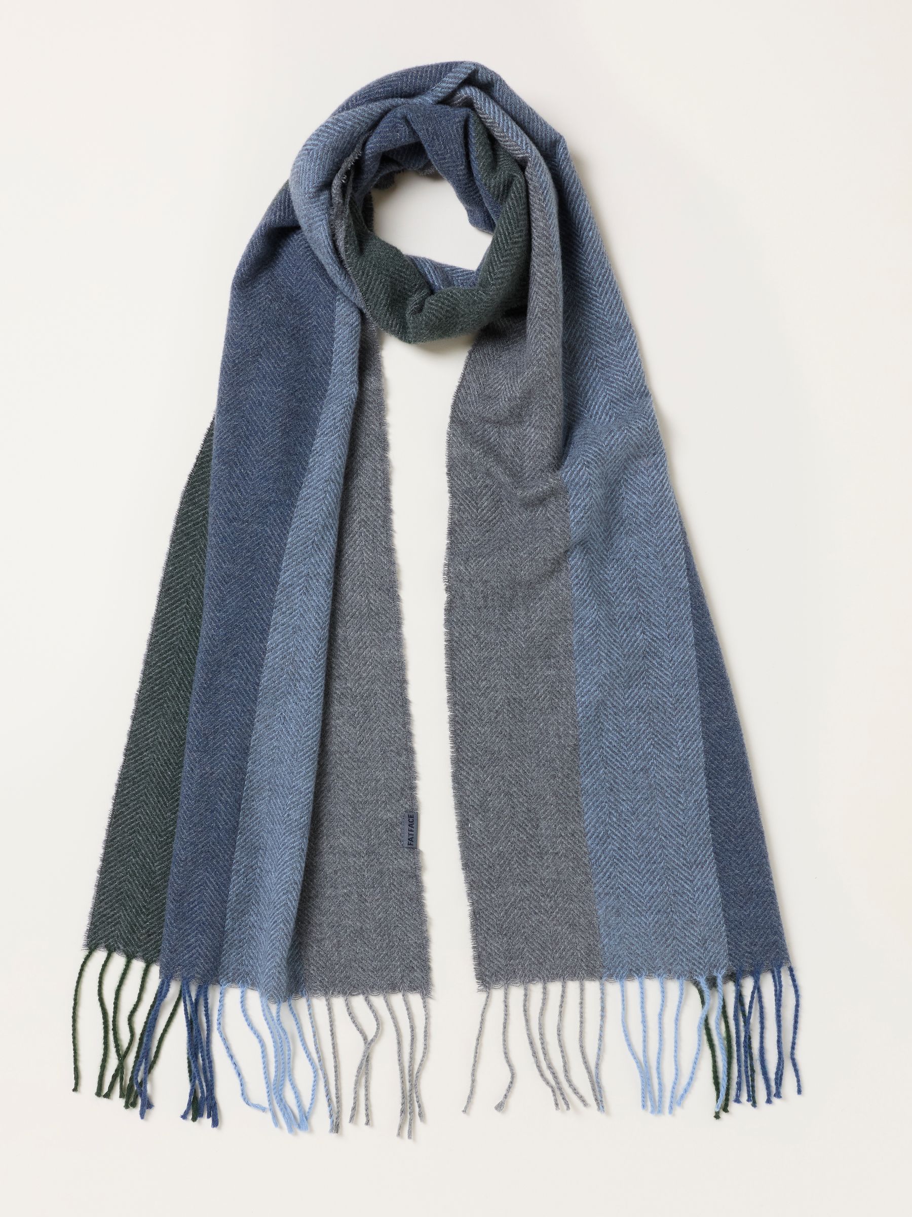 Grey Stripe Scarf - Image 1 of 3