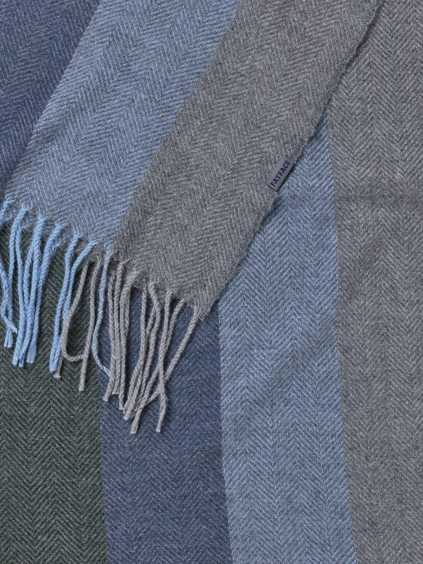 Grey Stripe Scarf - Image 3 of 3