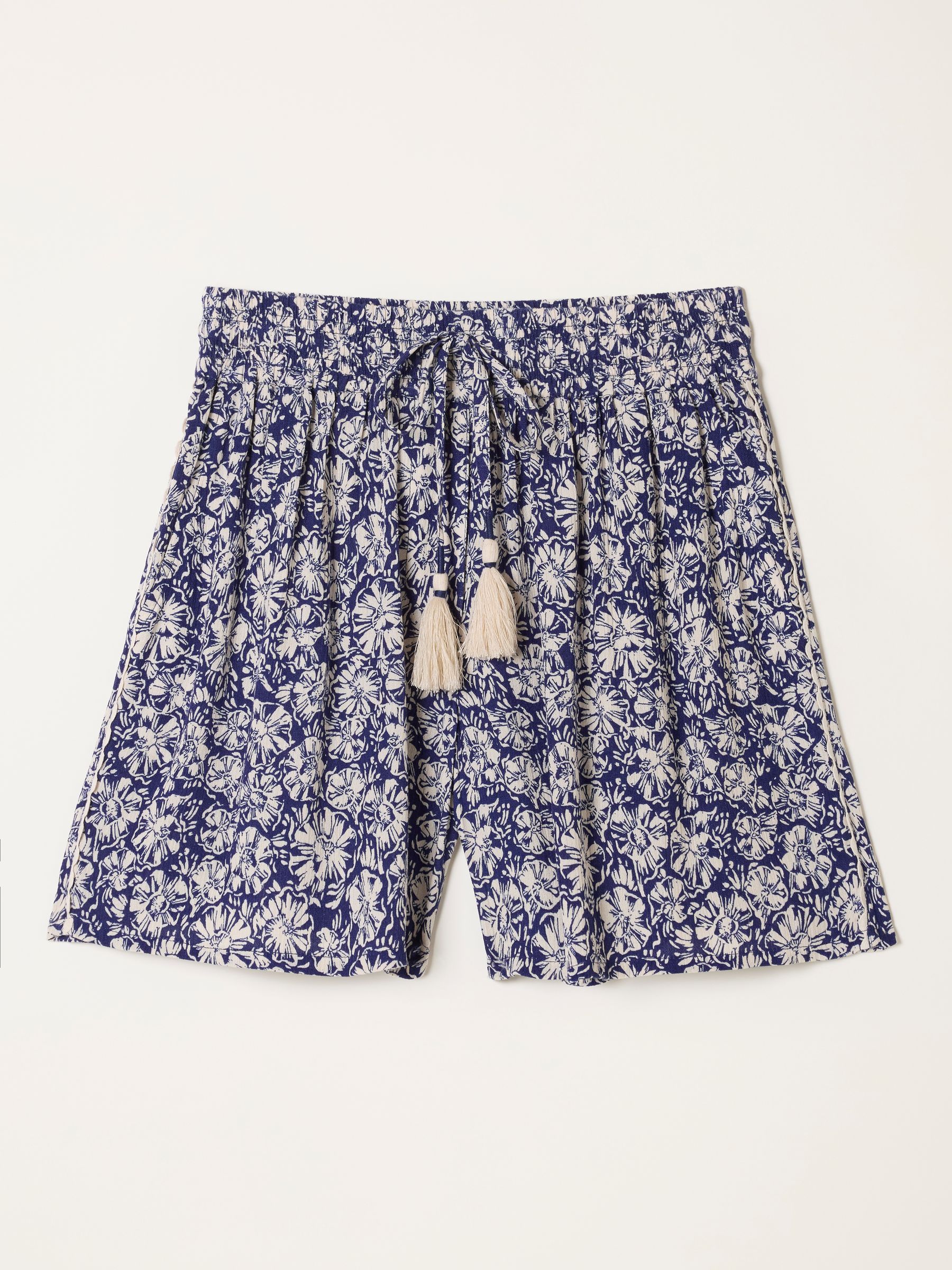 Fiona Navy Flippy Shells Shorts - Image 6 of 6