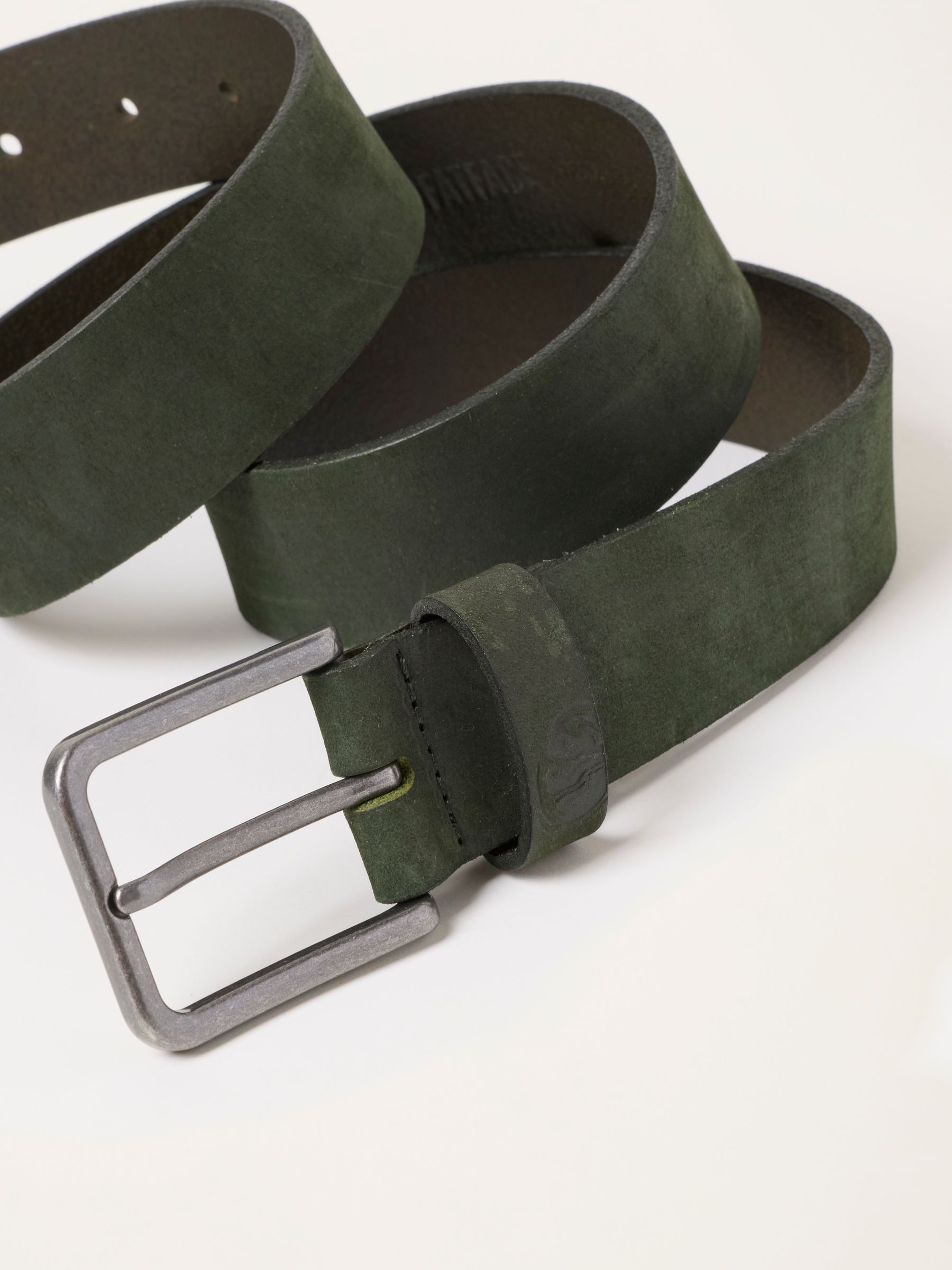 Green Plain Nubuck Belt - Image 2 of 3 Green Plain Nubuck Belt - Image 2 of 3