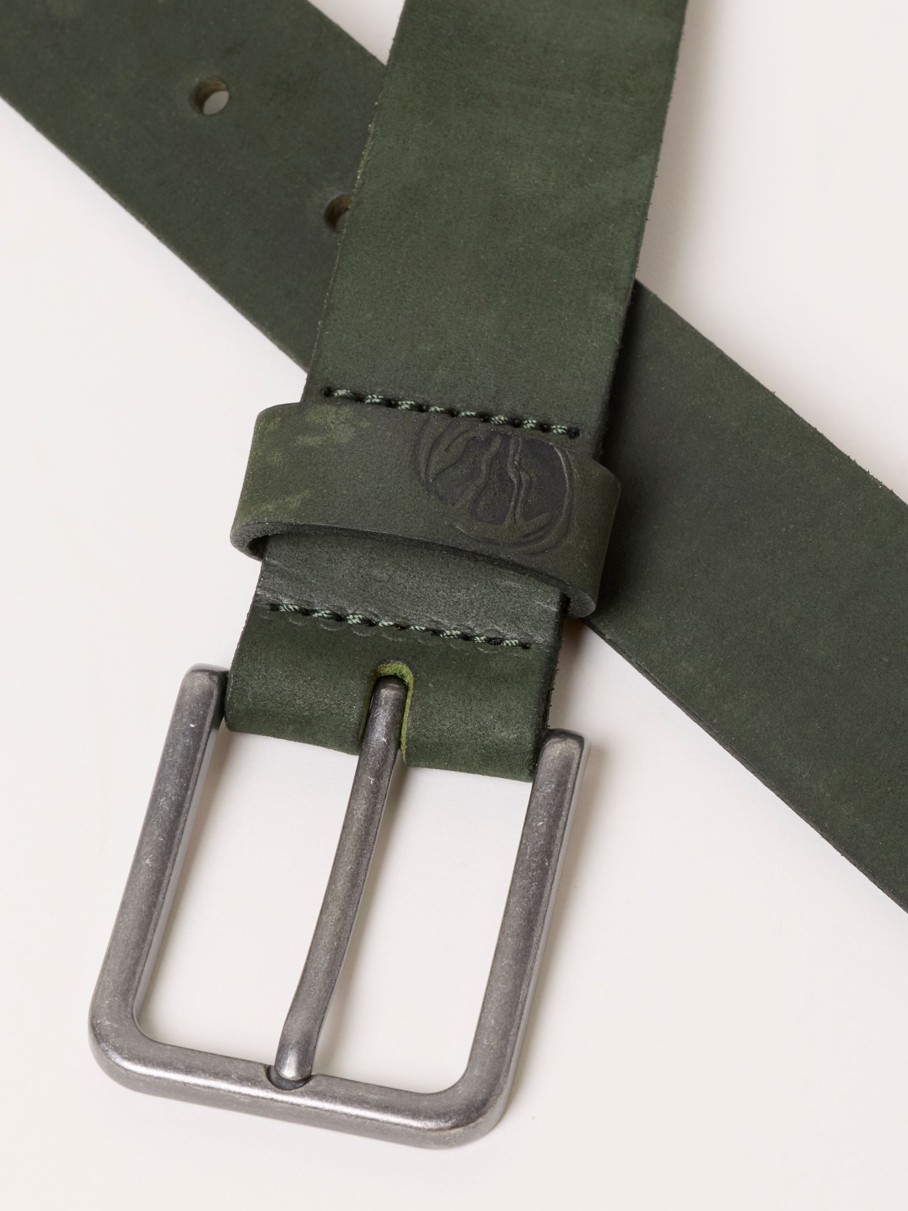 Green Plain Nubuck Belt - Image 3 of 3
