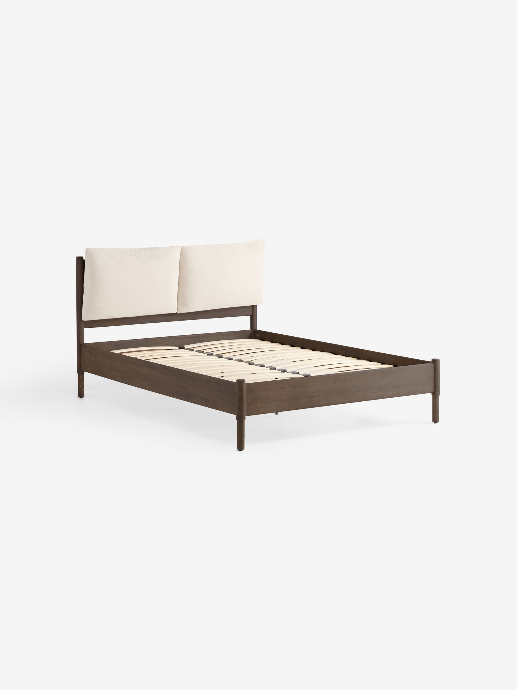 Solen Bed in Natural Stone Woven Slub Plain - Image 4 of 6